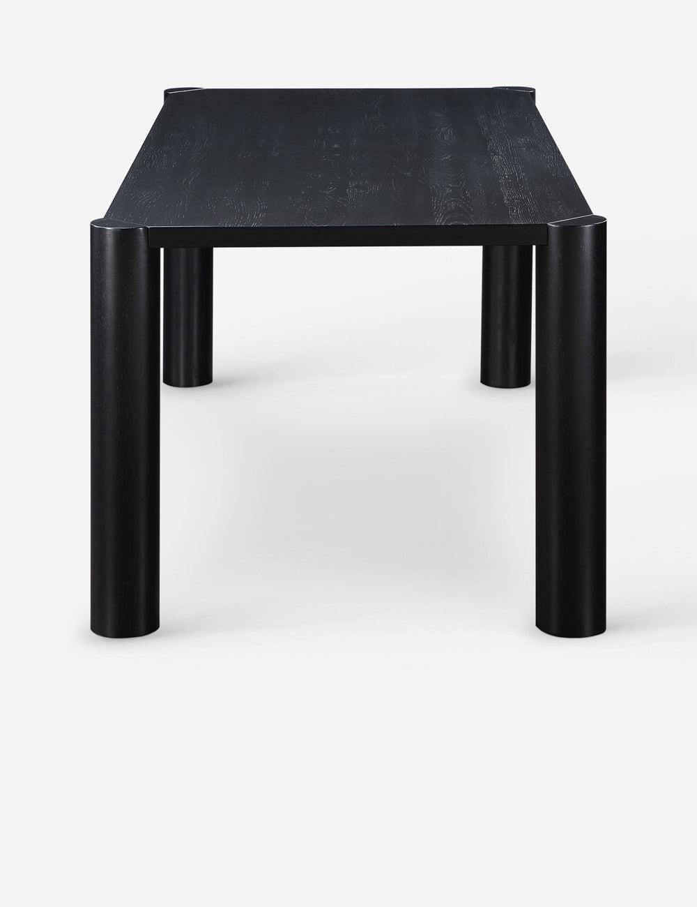 Kirk Dining Table - Black / 96"W