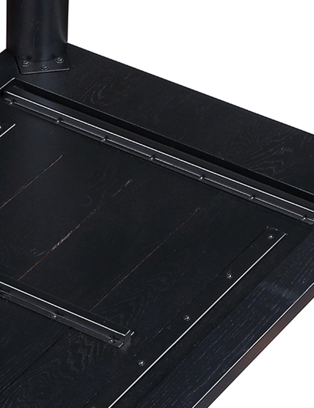 Kirk Dining Table - Black / 96"W