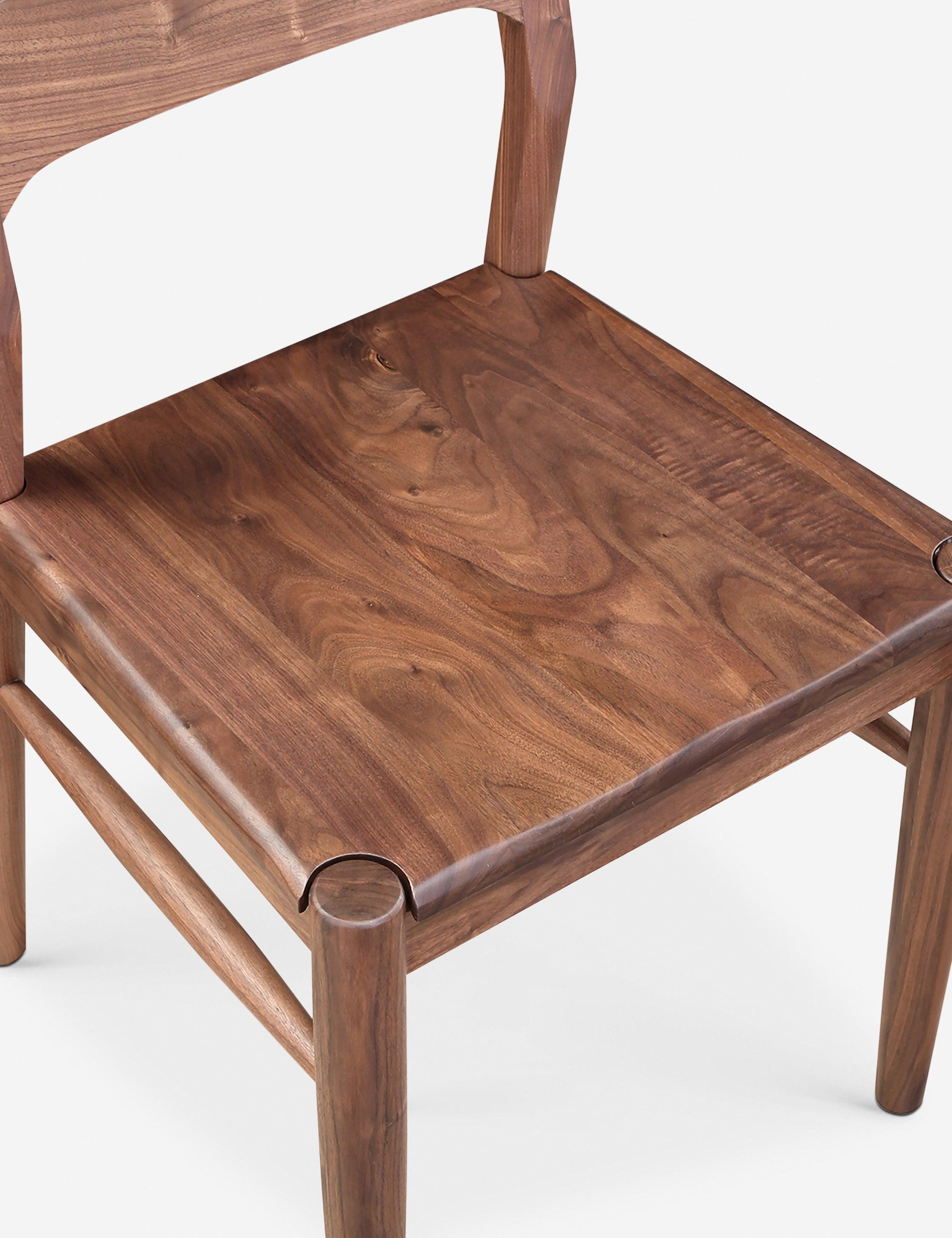 Drummond Dining Chair (Set of 2) - Walnut