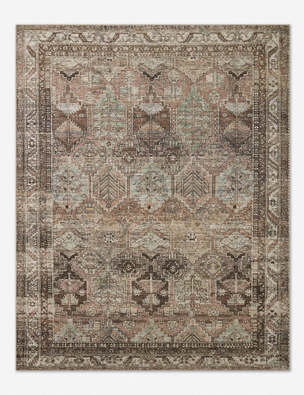 Billie Rug by Amber Lewis x Loloi - Clay and Sage / 2' x 5'
