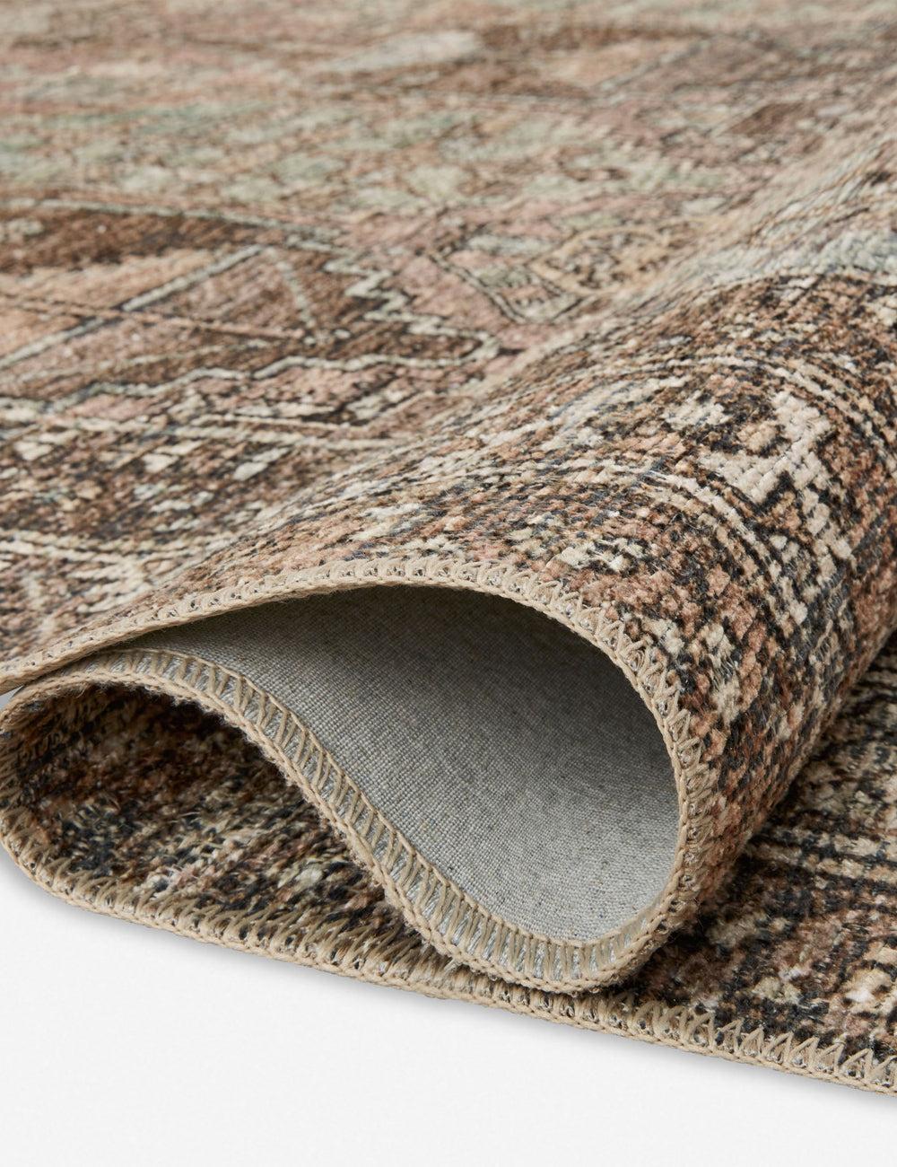 Billie Rug by Amber Lewis x Loloi - Clay and Sage / 2' x 5'