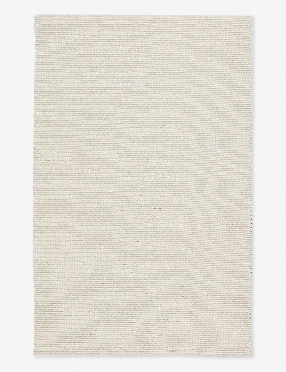 Ivory Bliss Braided 8' x 10' Handmade Reversible Synthetic Rug