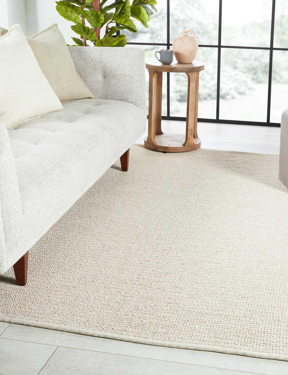 Ivory Brayden 10' x 14' Braided Synthetic Reversible Area Rug