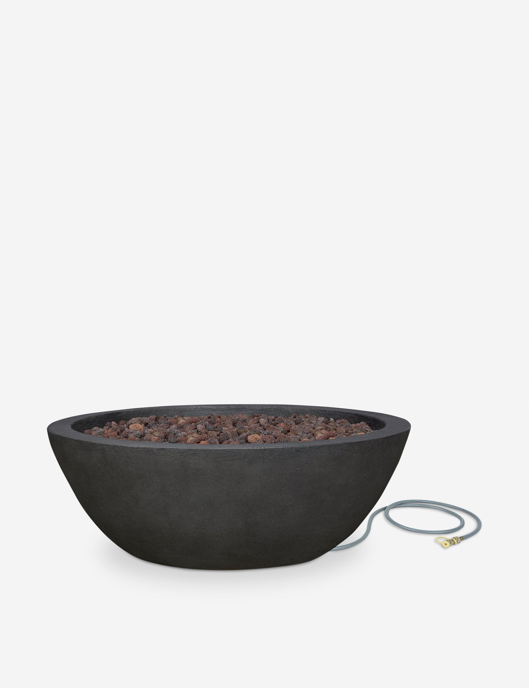 Fernanda Fire Bowl - Shale / Round