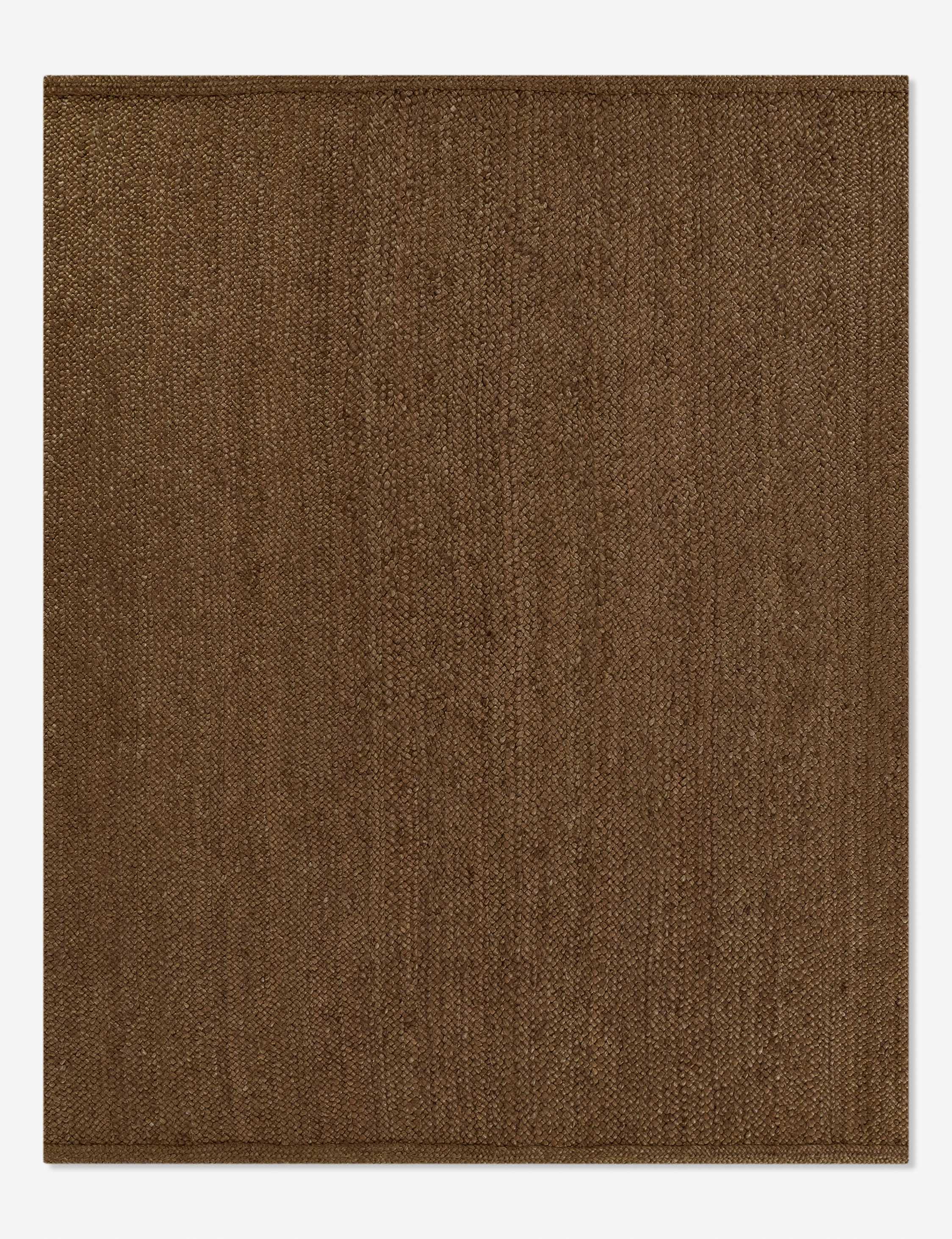 Cassis Handwoven Jute Rug by Pure Salt x Momeni - Walnut / 6' x 9'