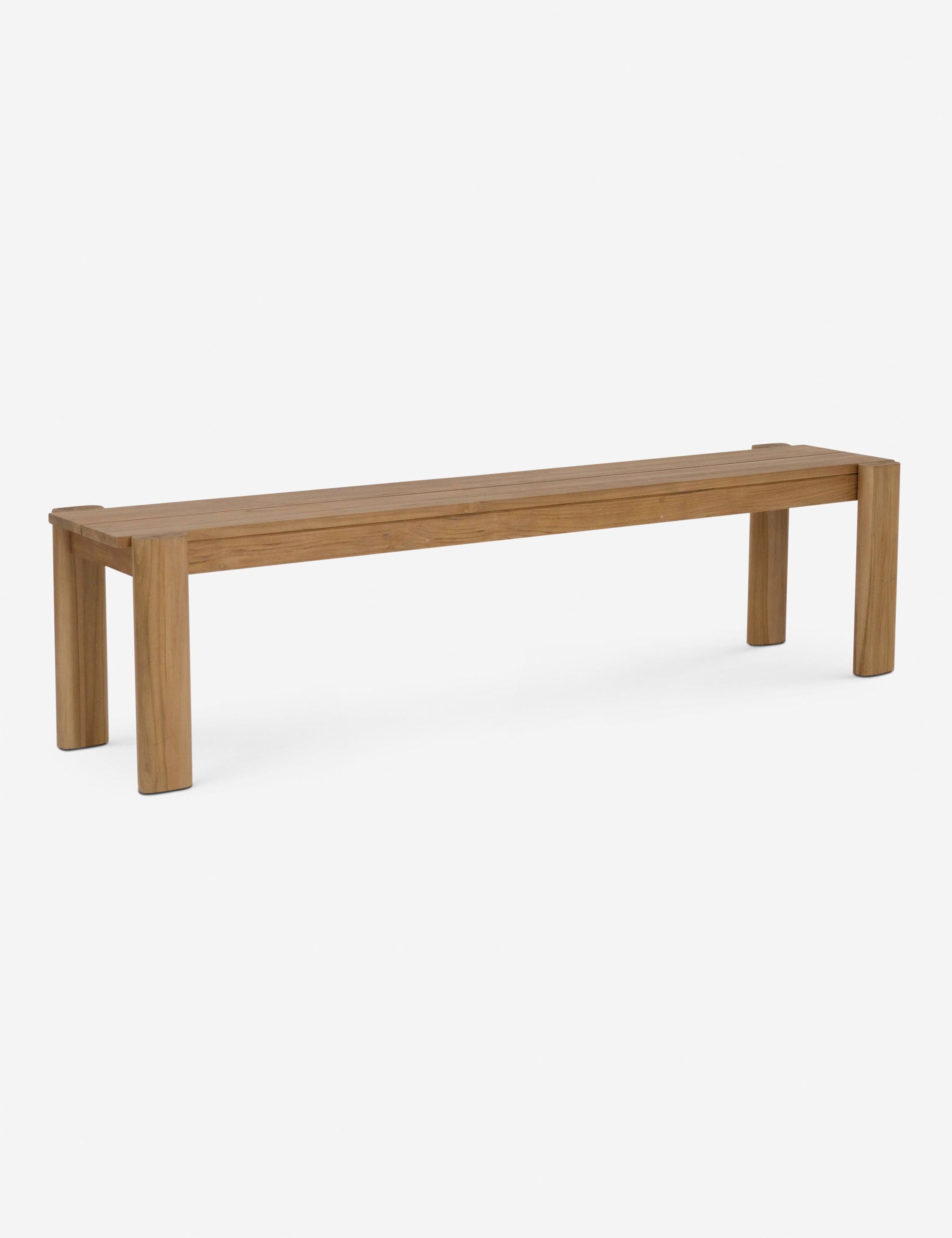 Knowles Indoor / Outdoor Dining Bench - Natural Teak