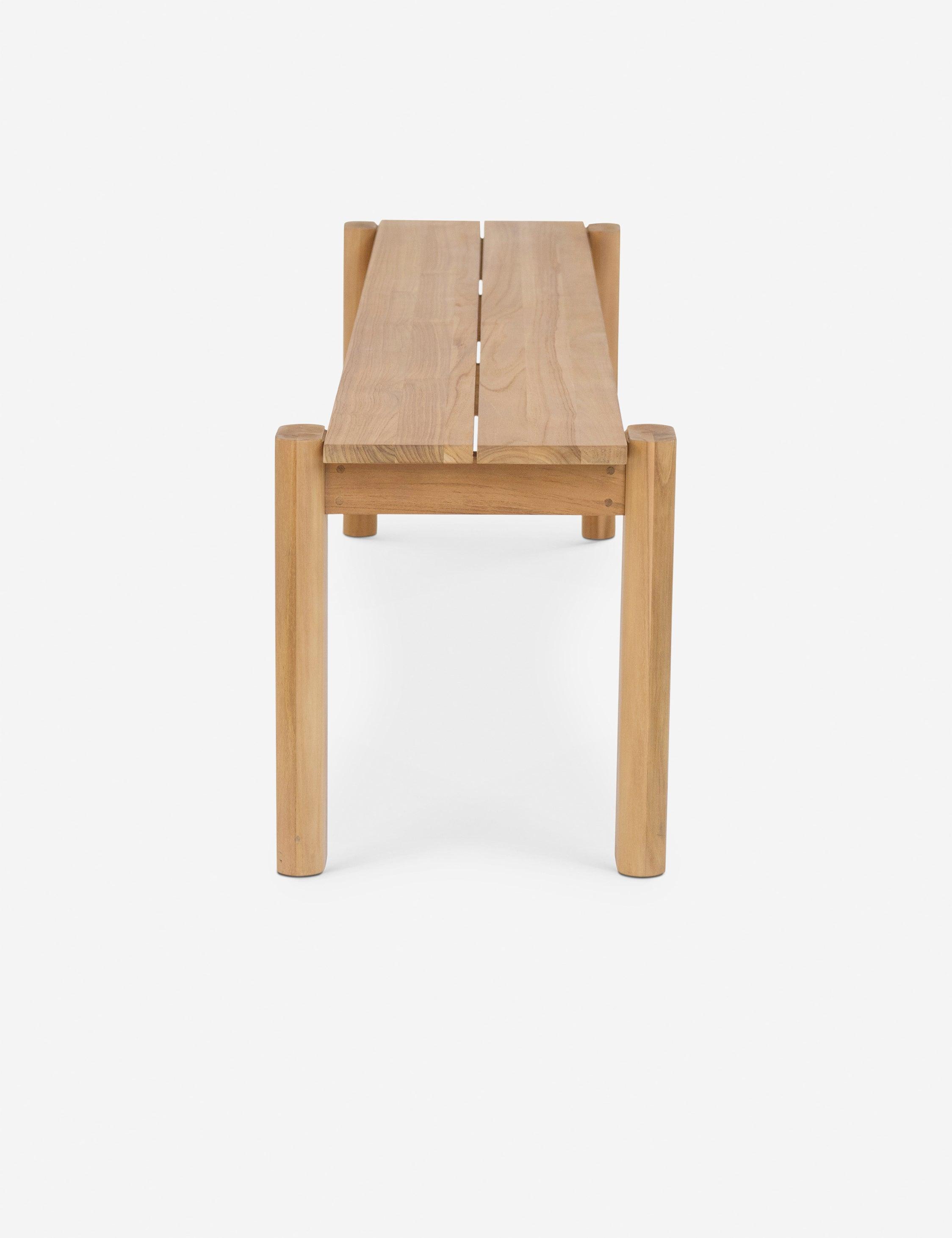 Knowles Indoor / Outdoor Dining Bench - Natural Teak