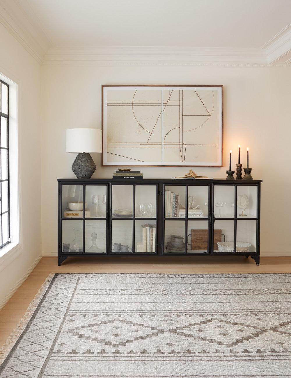 Journee Handwoven Wool Rug - 5' x 8'