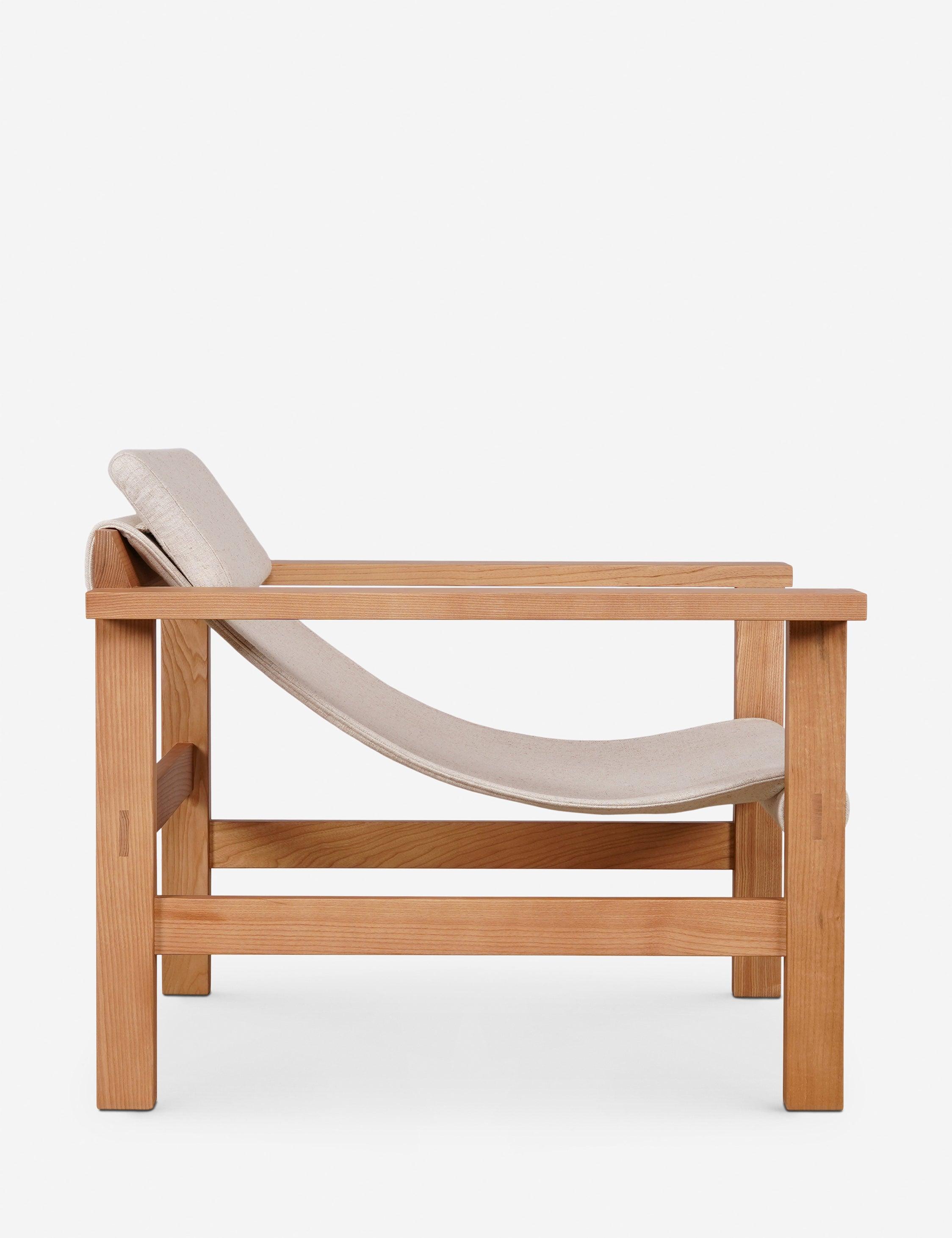 Josef Accent Chair - Natural Linen