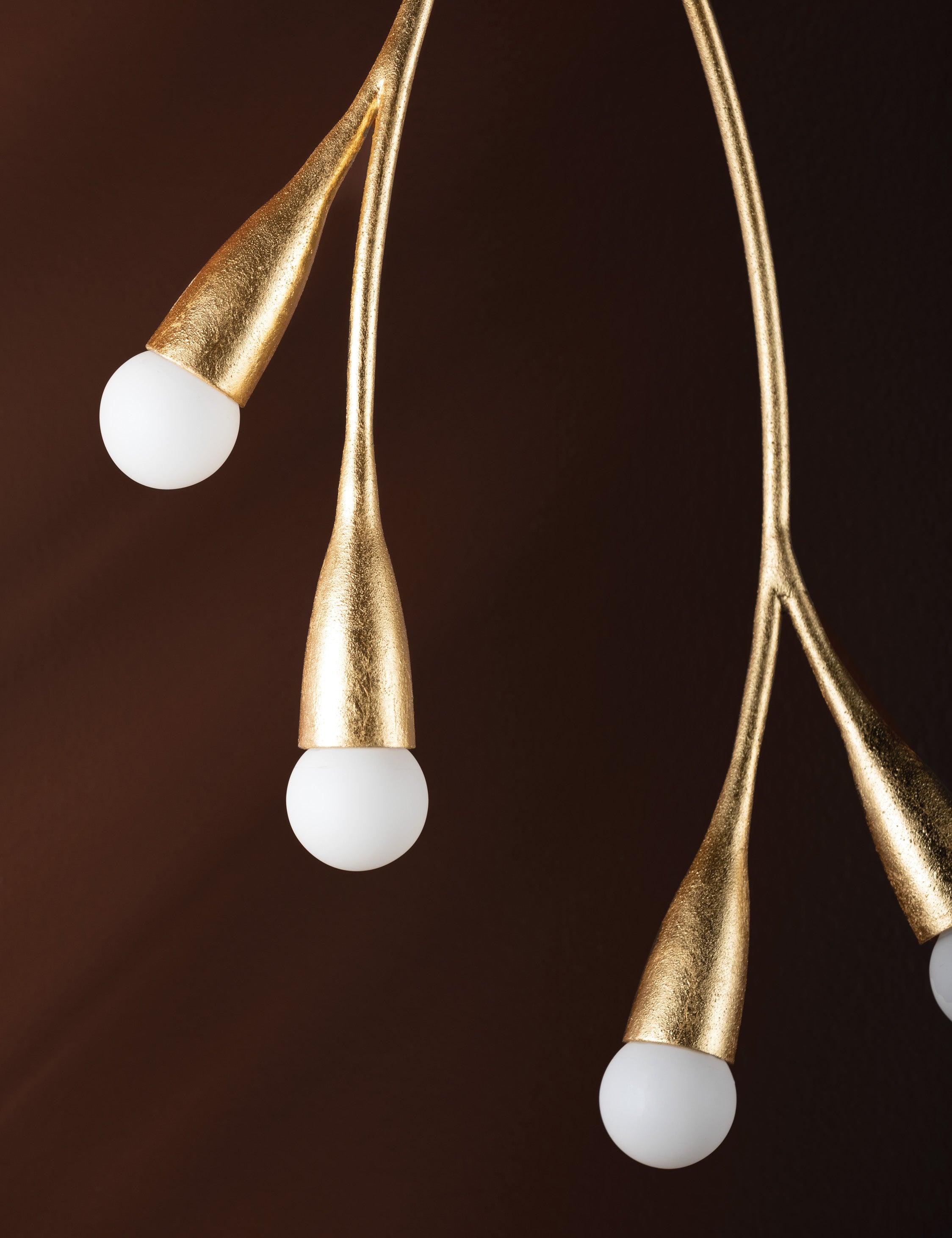 Elsa Pendant Light by Eny Lee Parker x Mitzi - Brass / 14"