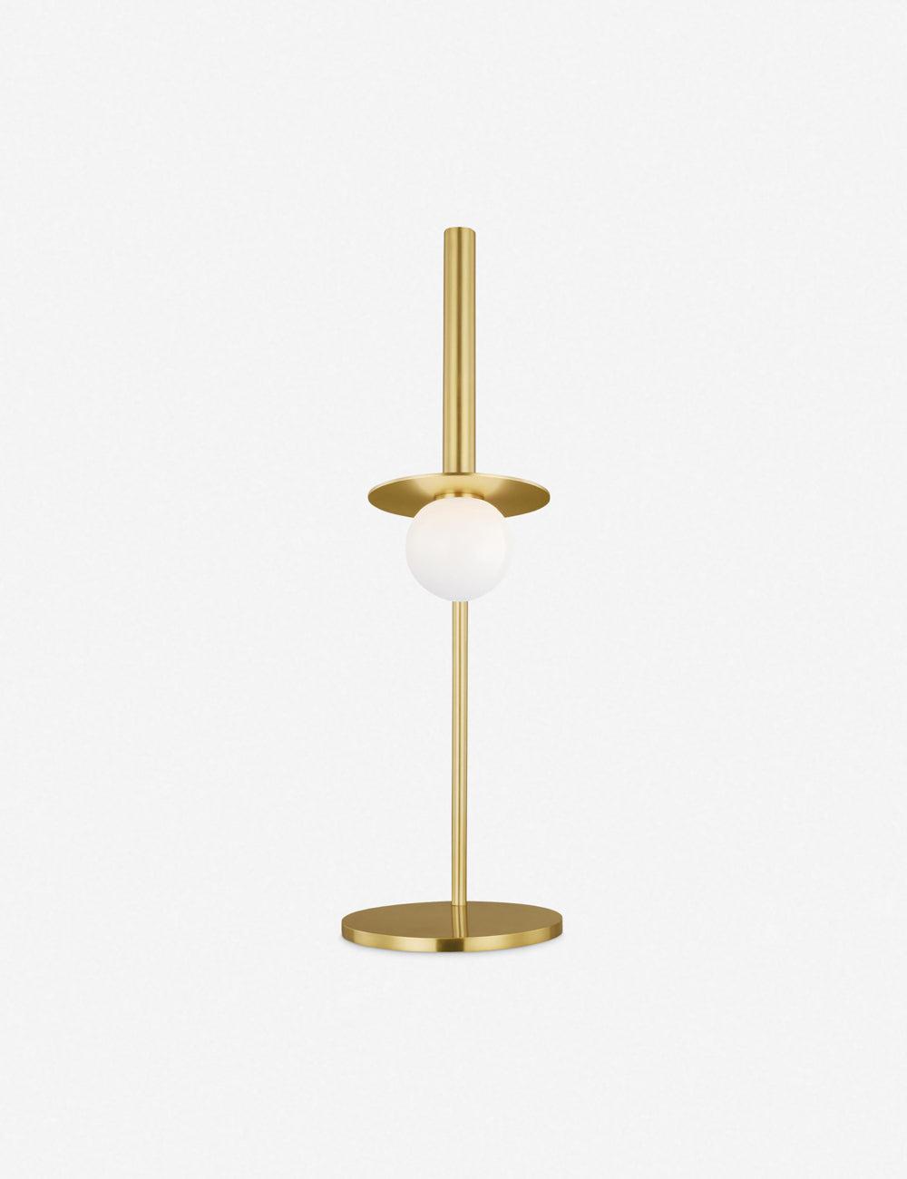Nodes Table Lamp by Kelly Wearstler - Burnished Brass