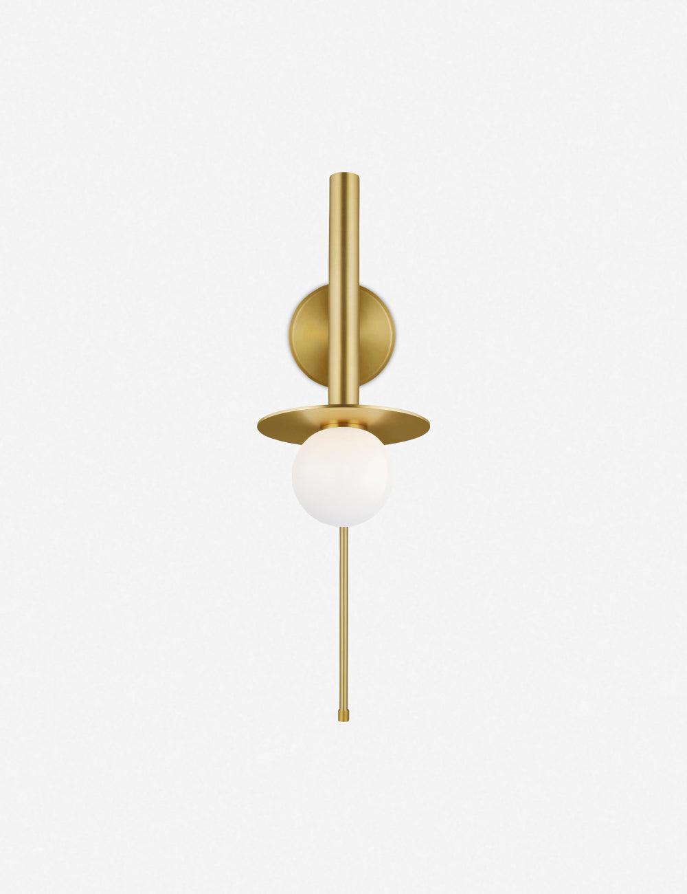 Nodes Pivot Sconce by Kelly Wearstler - Burnished Brass