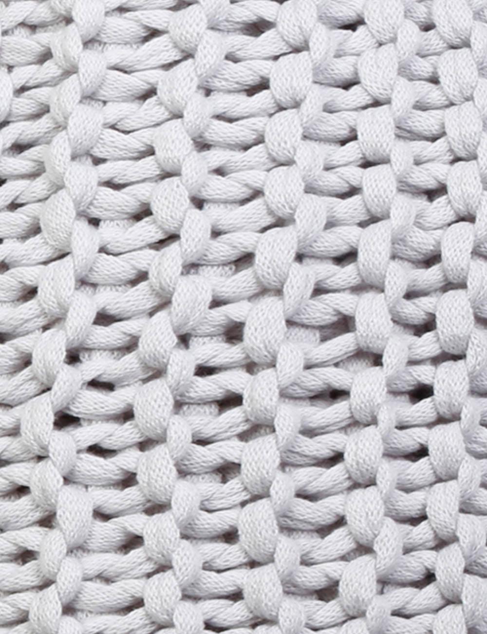 Finn Throw by Pom Pom at Home - Silver