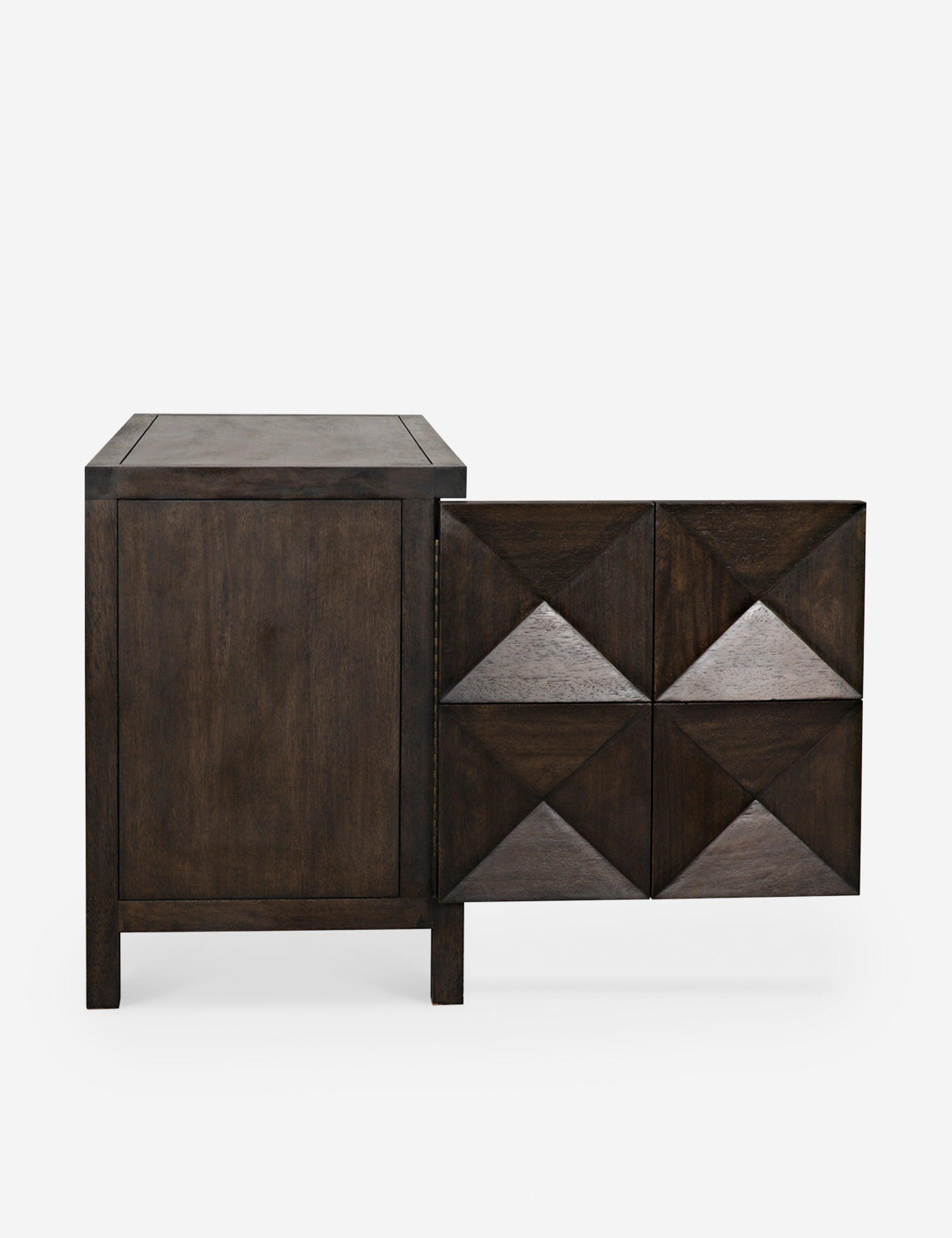 Aaran Small Cabinet - Ebony