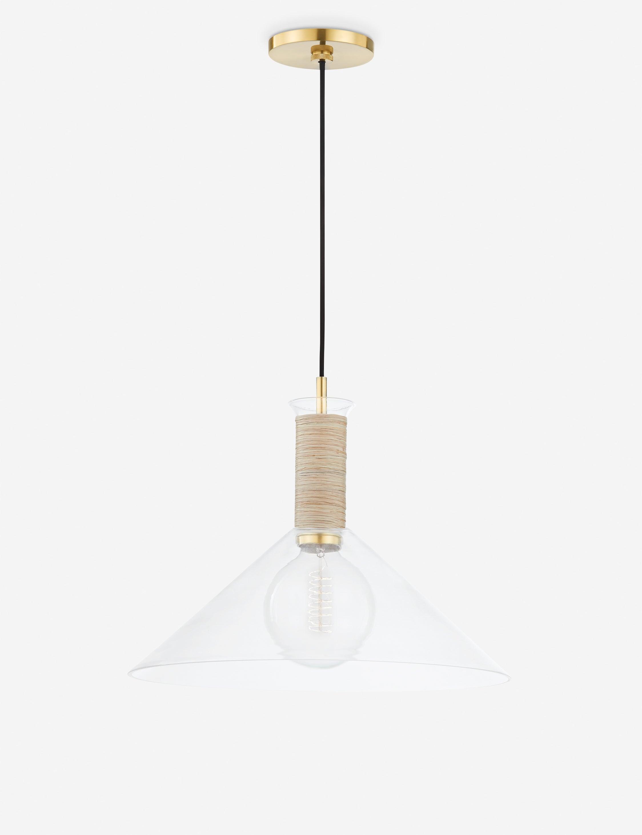 Novi Pendant Light - Natural / 16"Dia