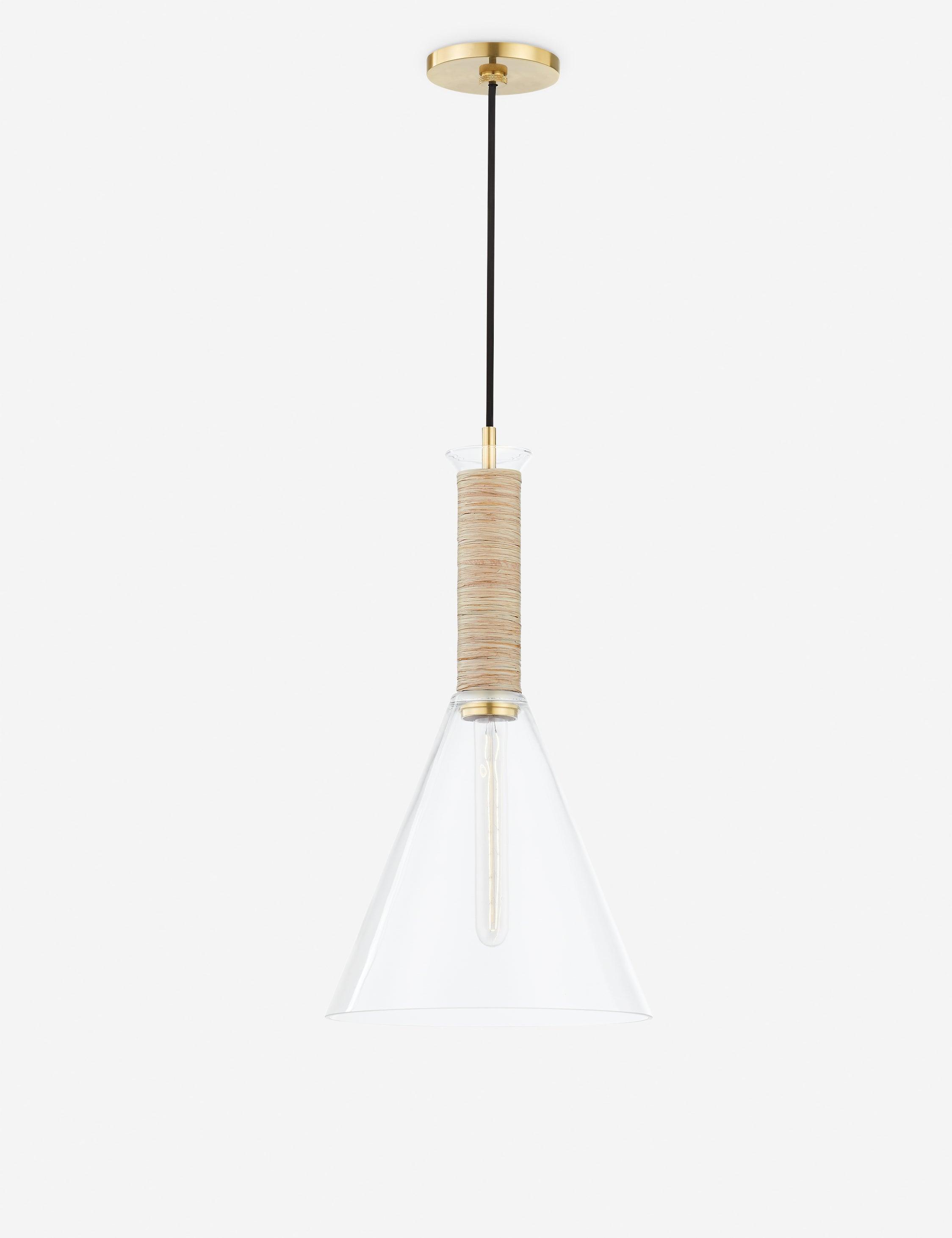 Novi Pendant Light - Natural / 11"Dia
