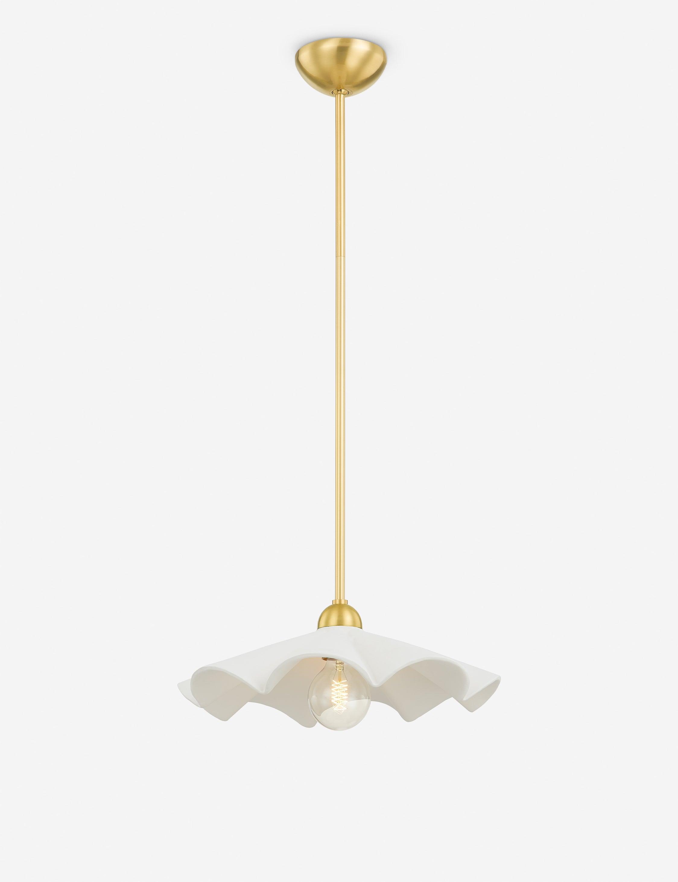 Heidi Pendant Light - White / 16"