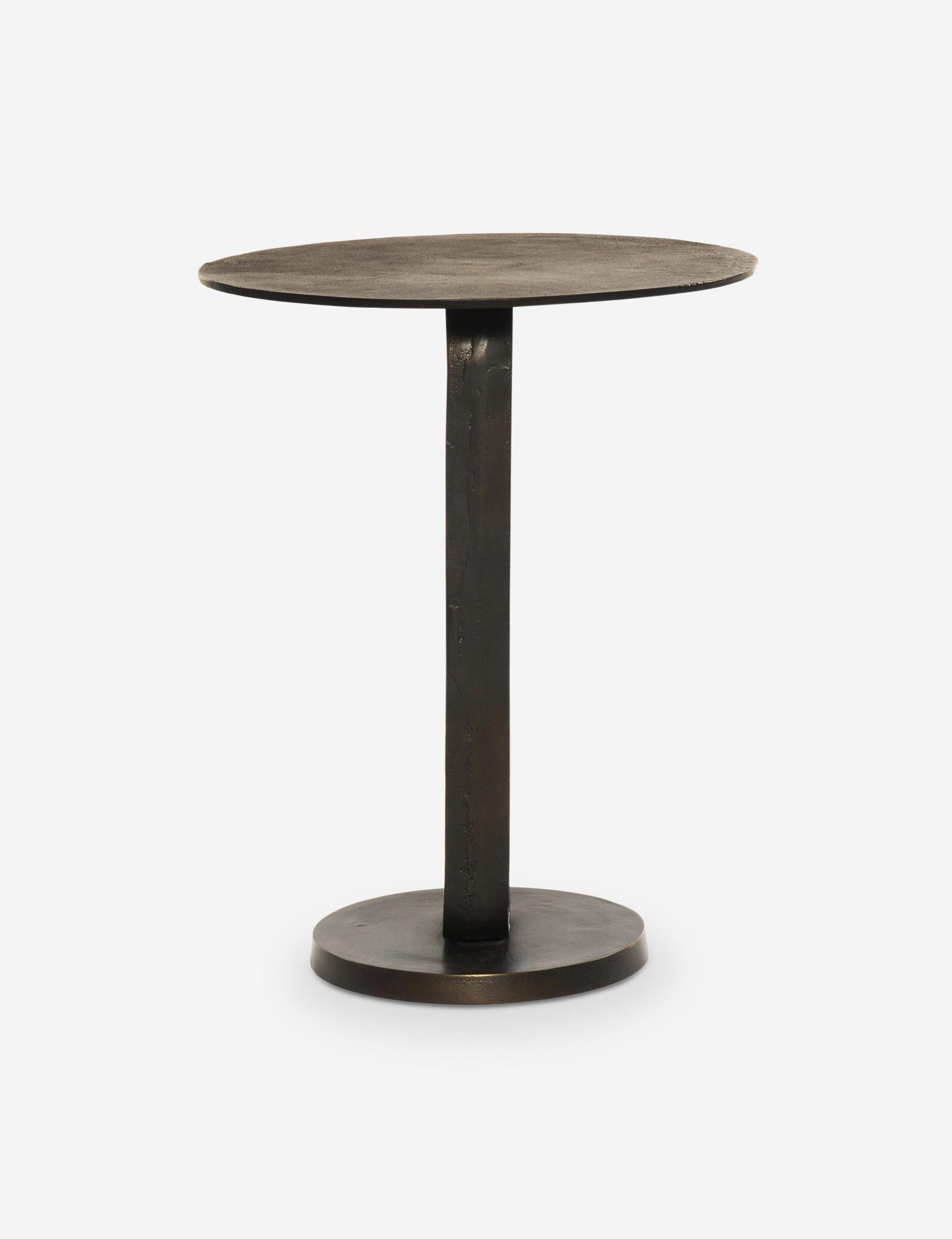 Alethea Indoor / Outdoor Side Table - Antique Rust