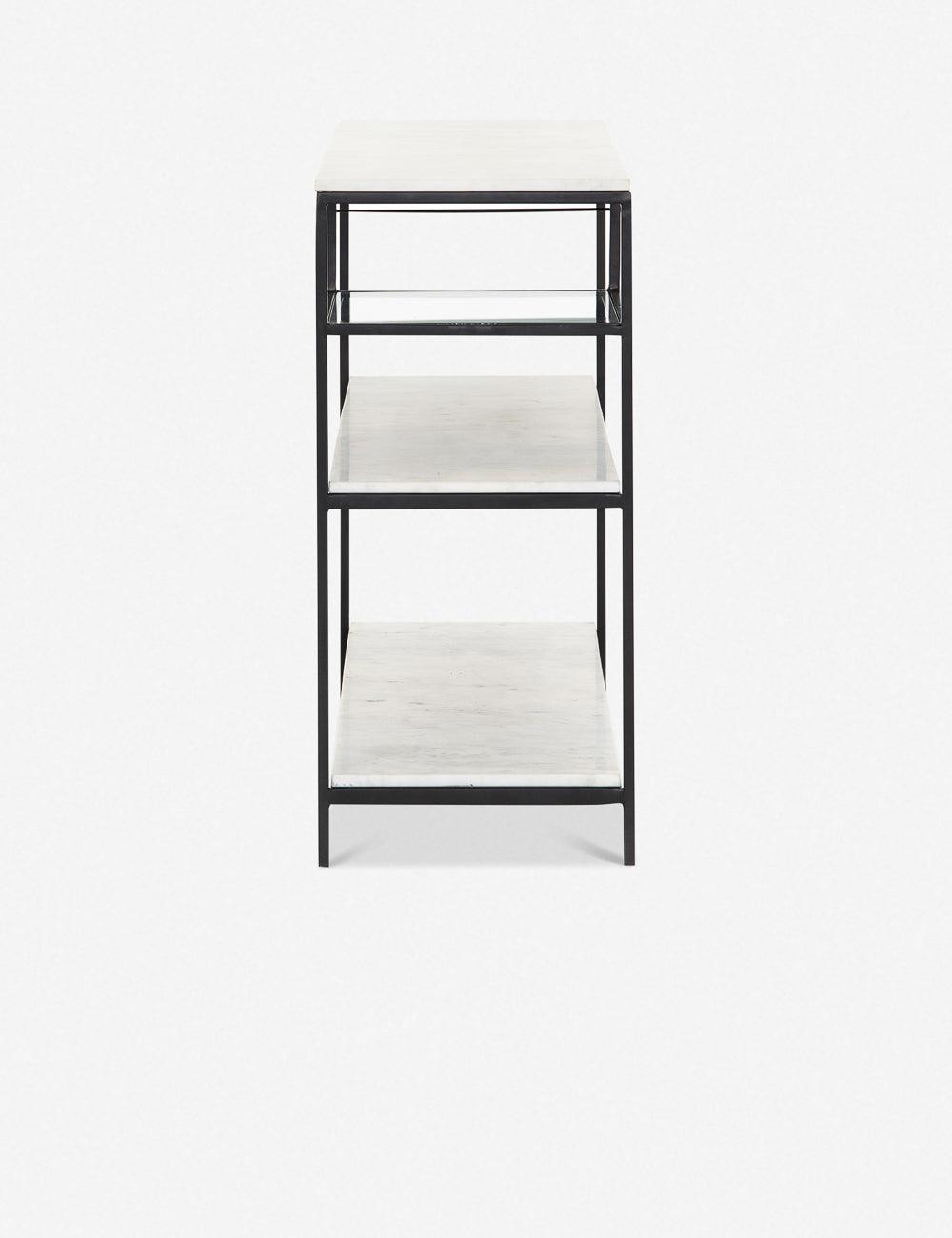 Walt Bar Console Table - Black/White