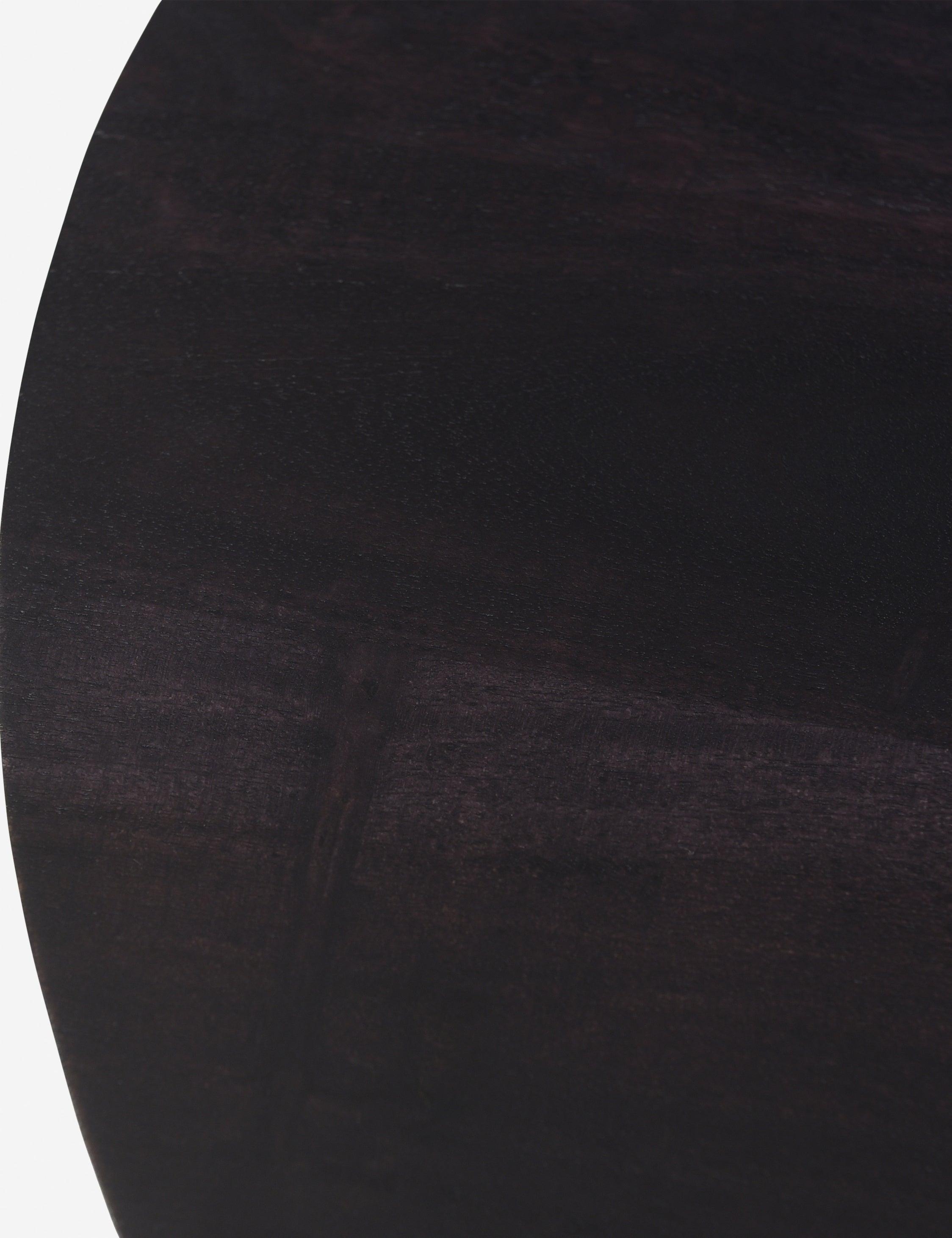 Jace Round Coffee Table - Black / 35"