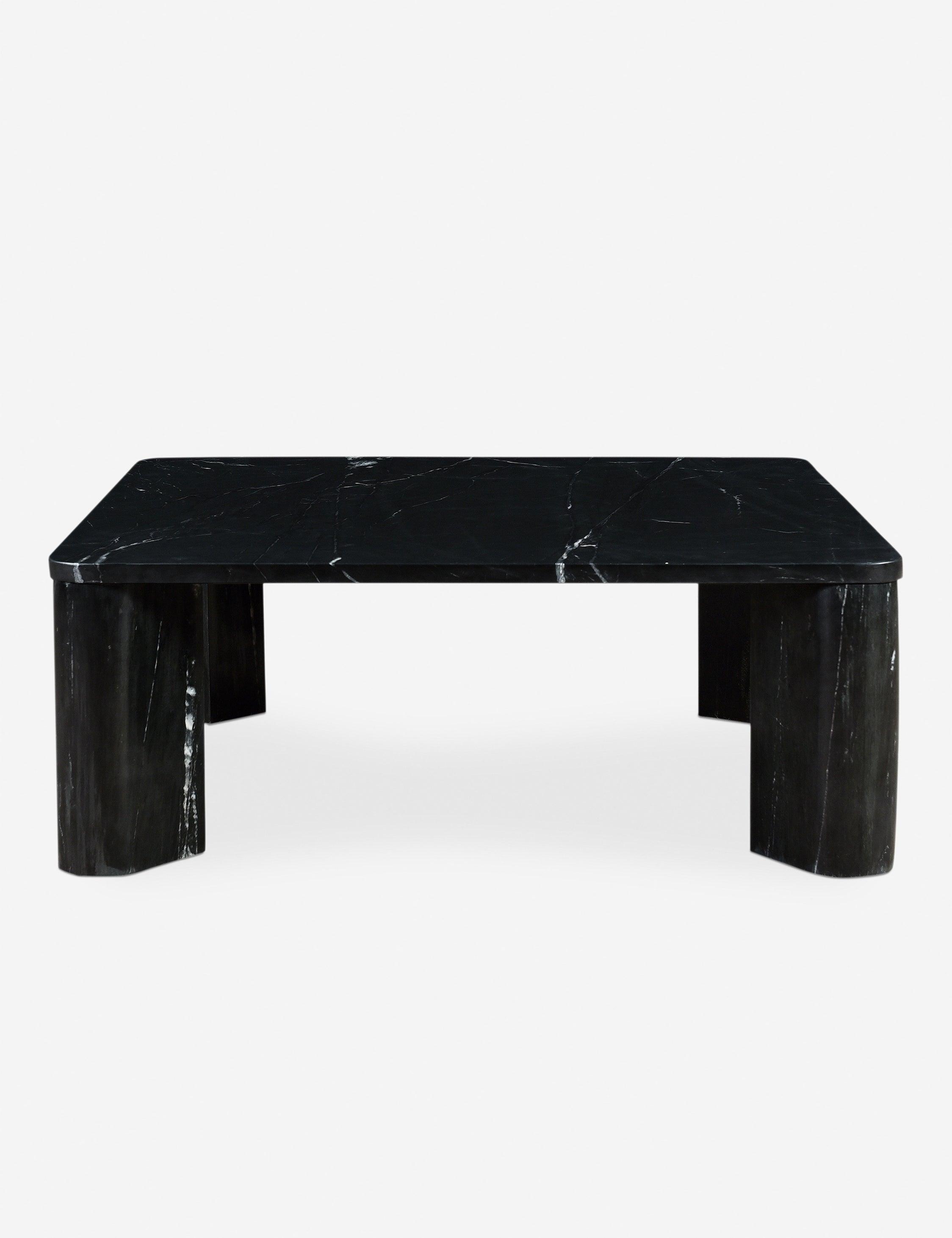 Cato Coffee Table - Black Marble
