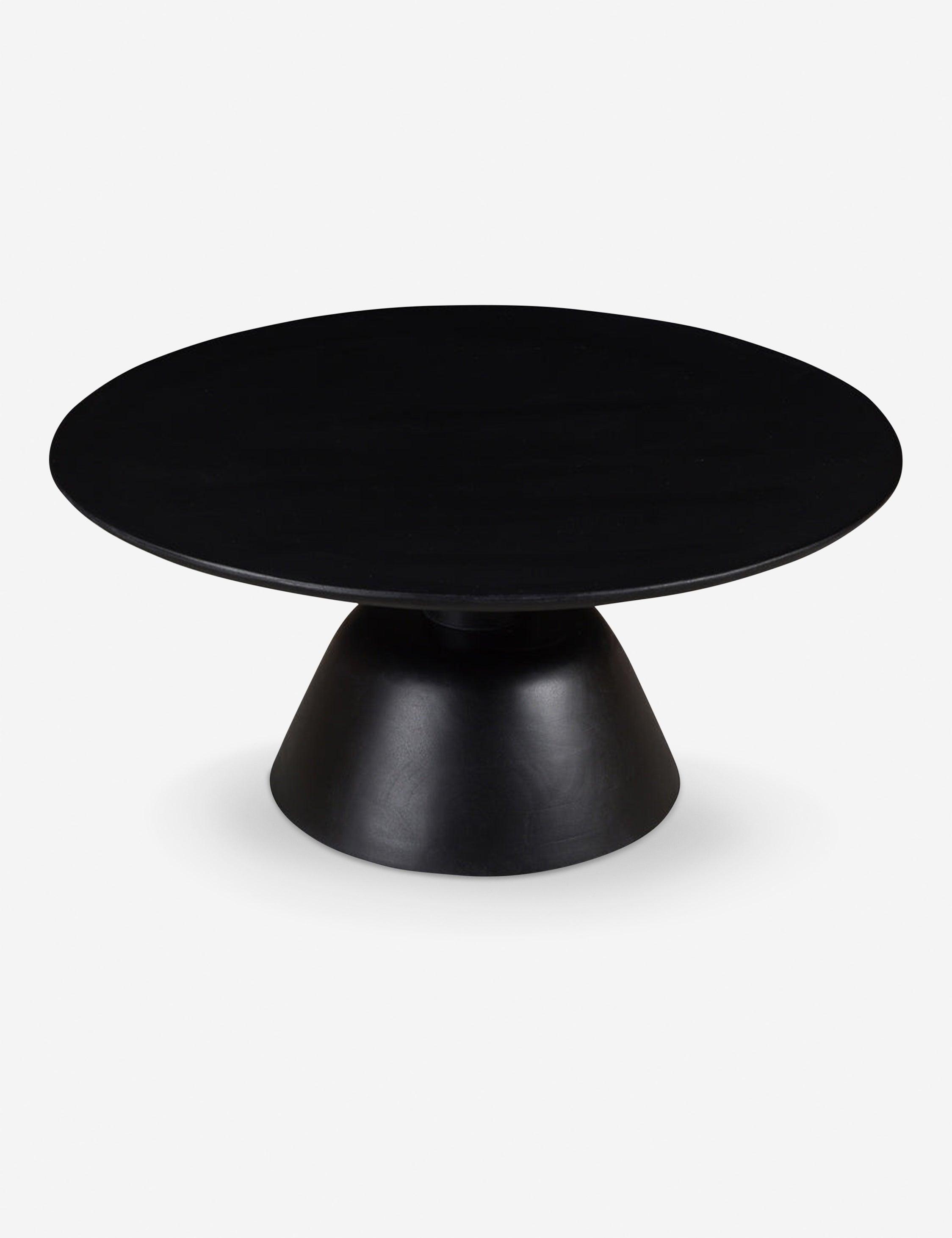 Dalton Round Coffee Table - Black