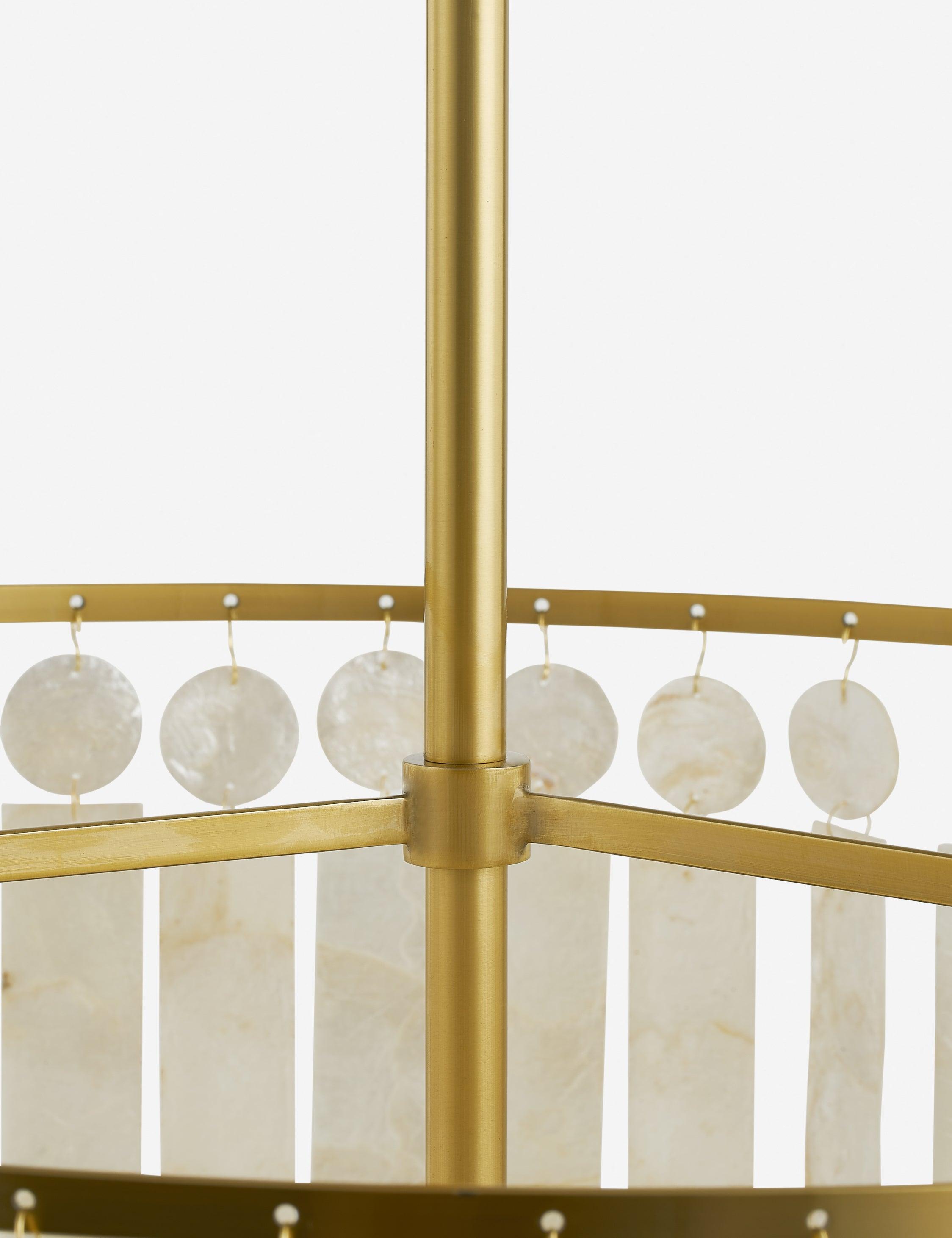 Coretta Chandelier - Natural / 24"
