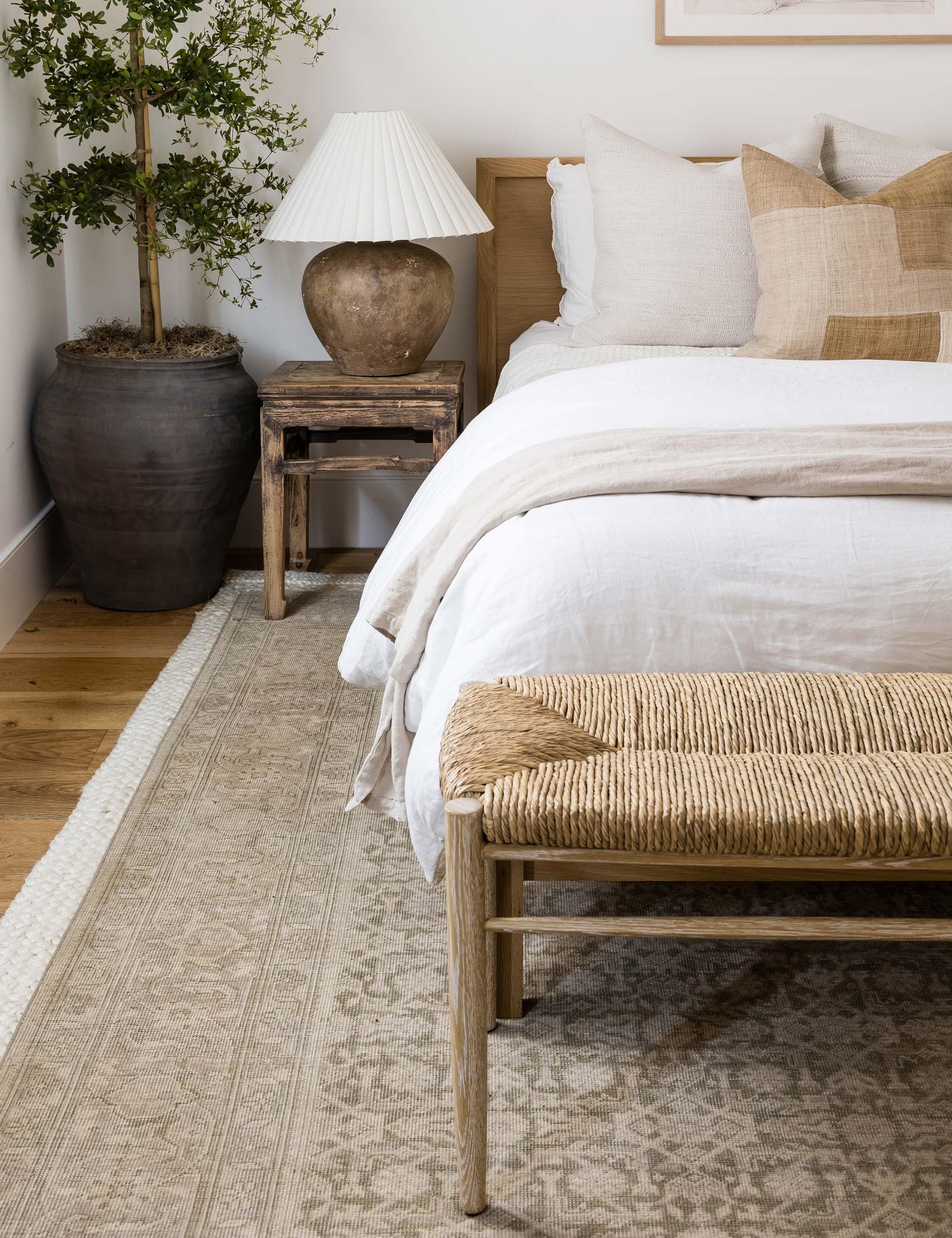 Menorca Hand-Knotted Wool Rug by Pure Salt x Momeni - Green / 9' x 12'