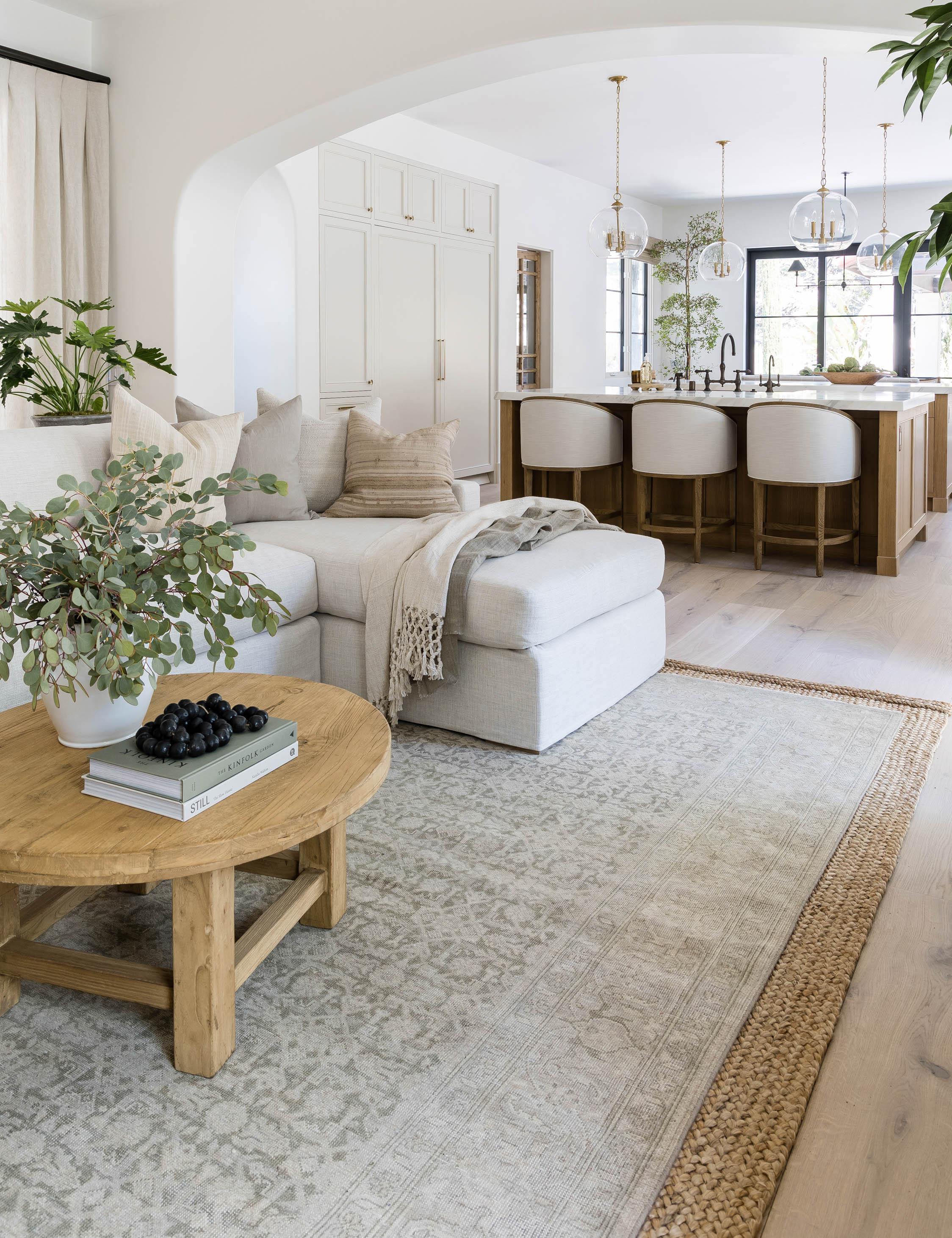 Menorca Hand-Knotted Wool Rug by Pure Salt x Momeni - Green / 9' x 12'
