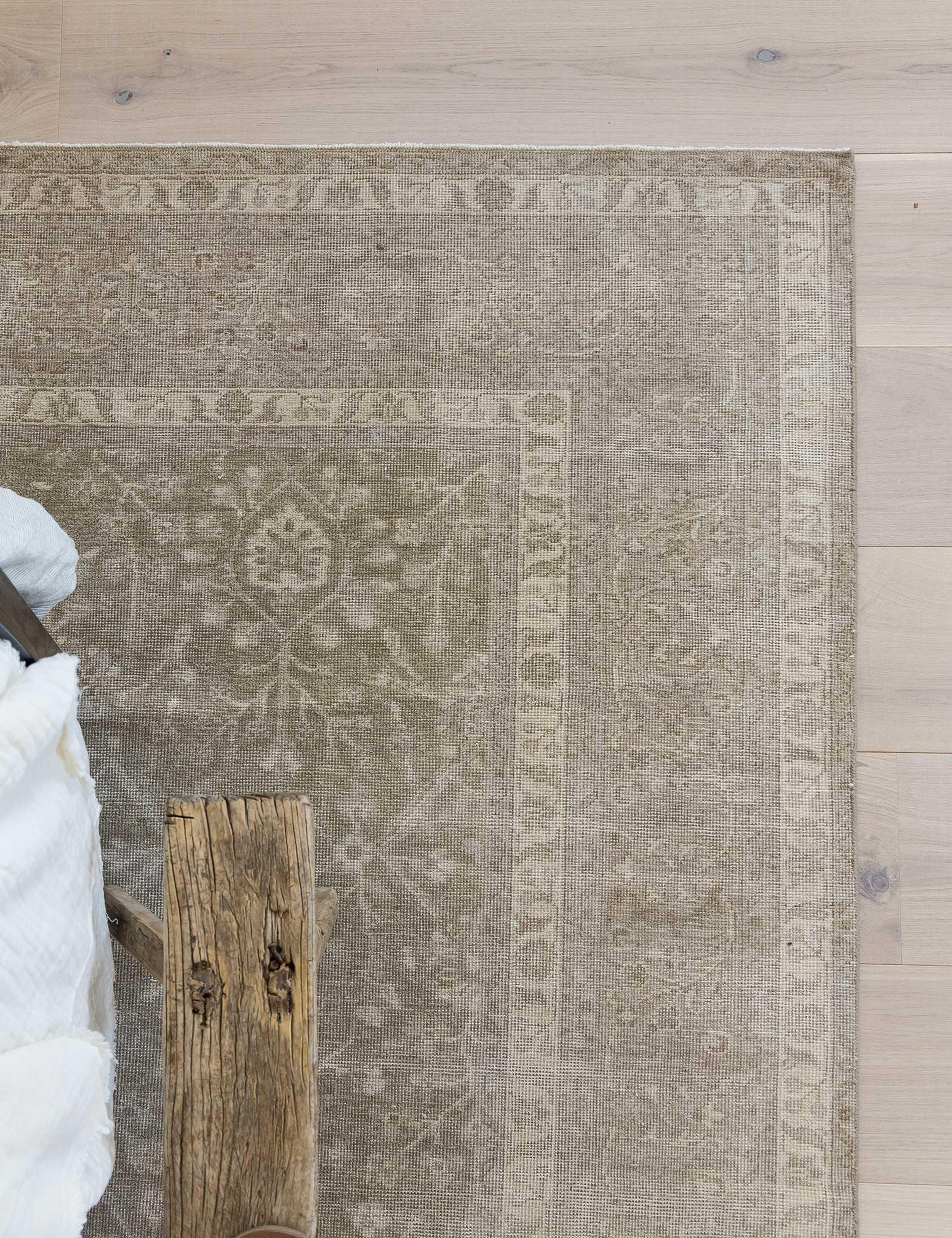Menorca Hand-Knotted Wool Rug by Pure Salt x Momeni - Cream / 10' x 14'