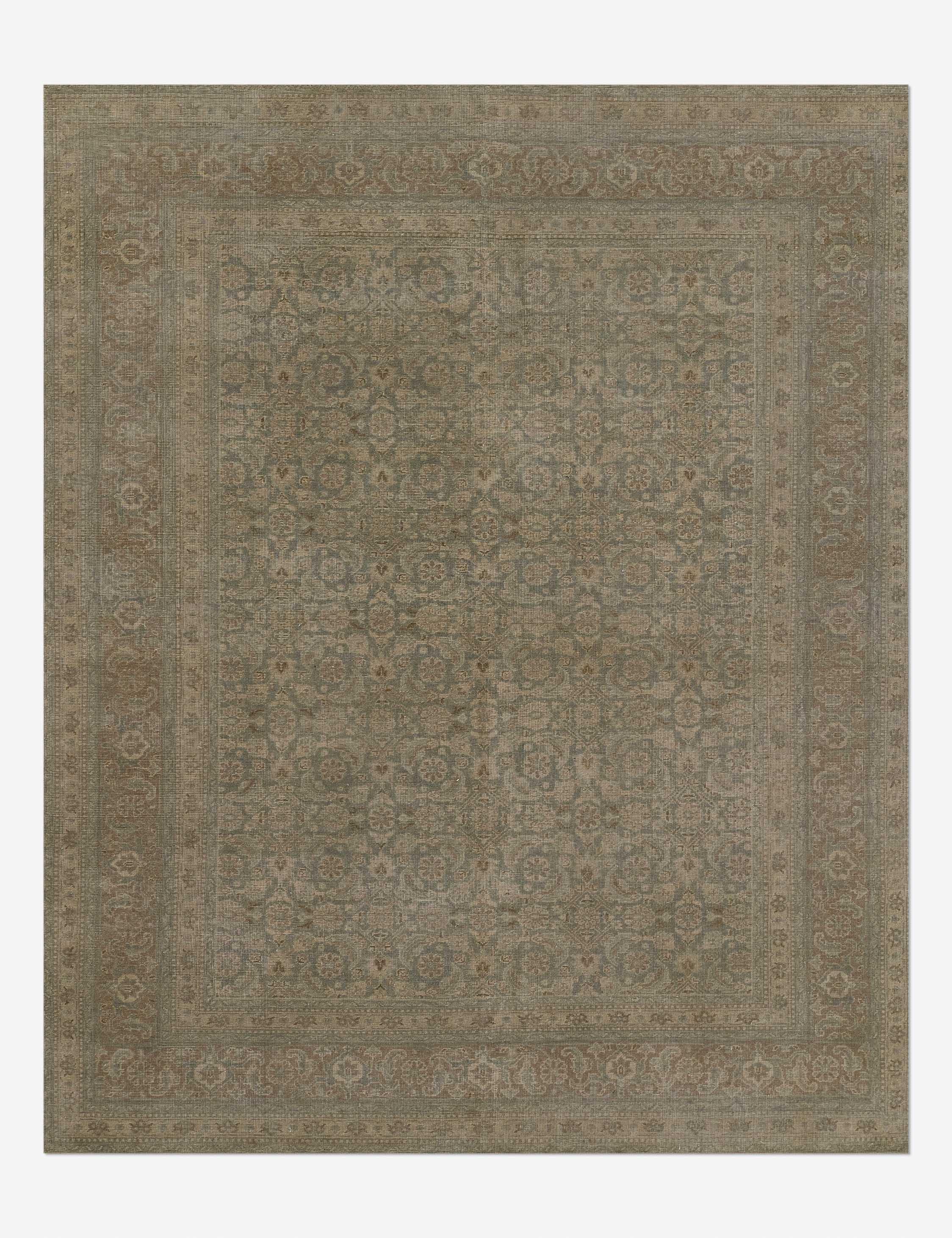 Menorca Hand-Knotted Wool Rug by Pure Salt x Momeni - Blue / 2'6" x 9'