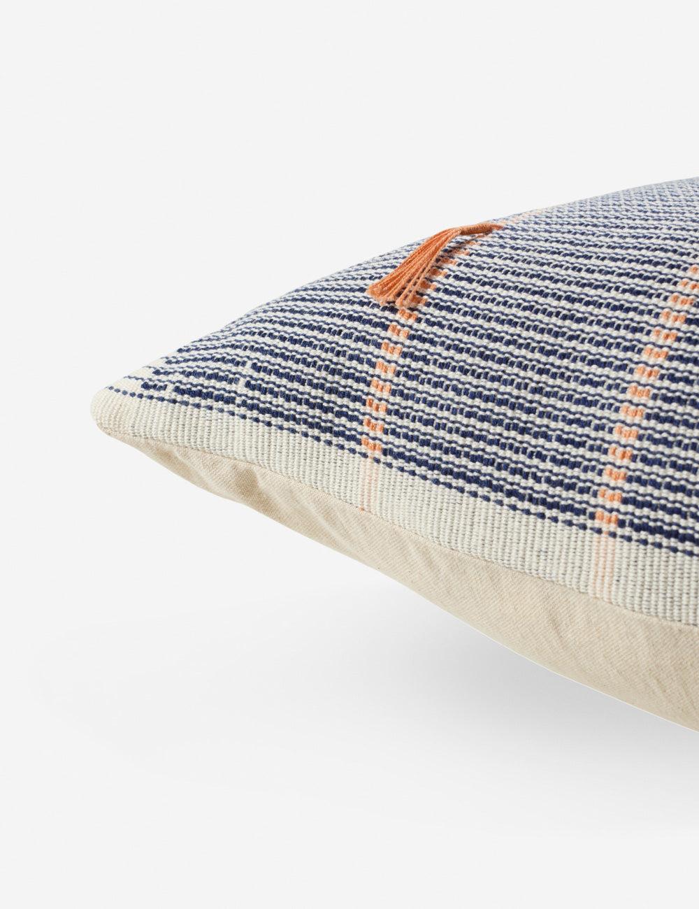 Narola Pillow - Blue / 16" x 24" / Down