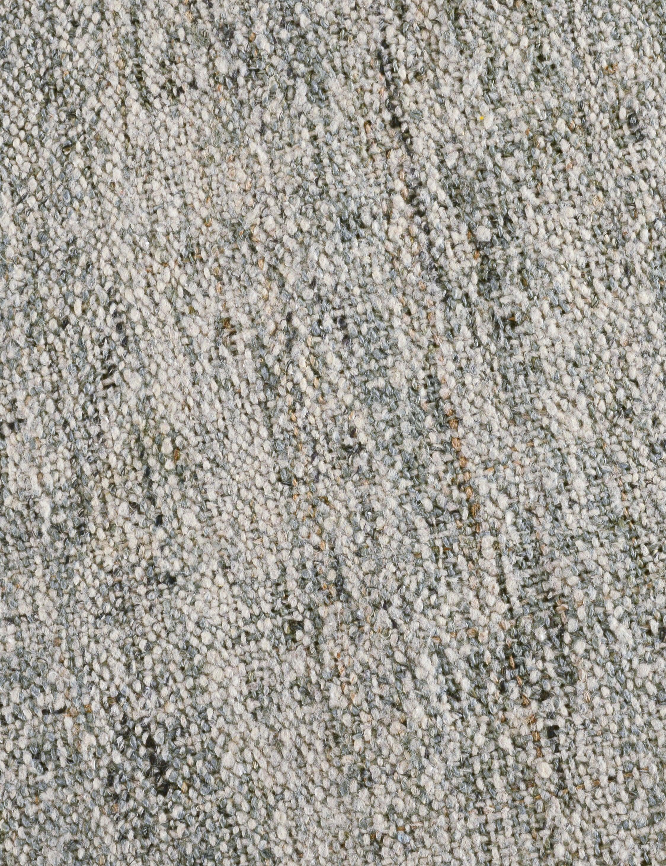 Fog Gray Handwoven Wool-Jute Blend 5' x 8' Area Rug