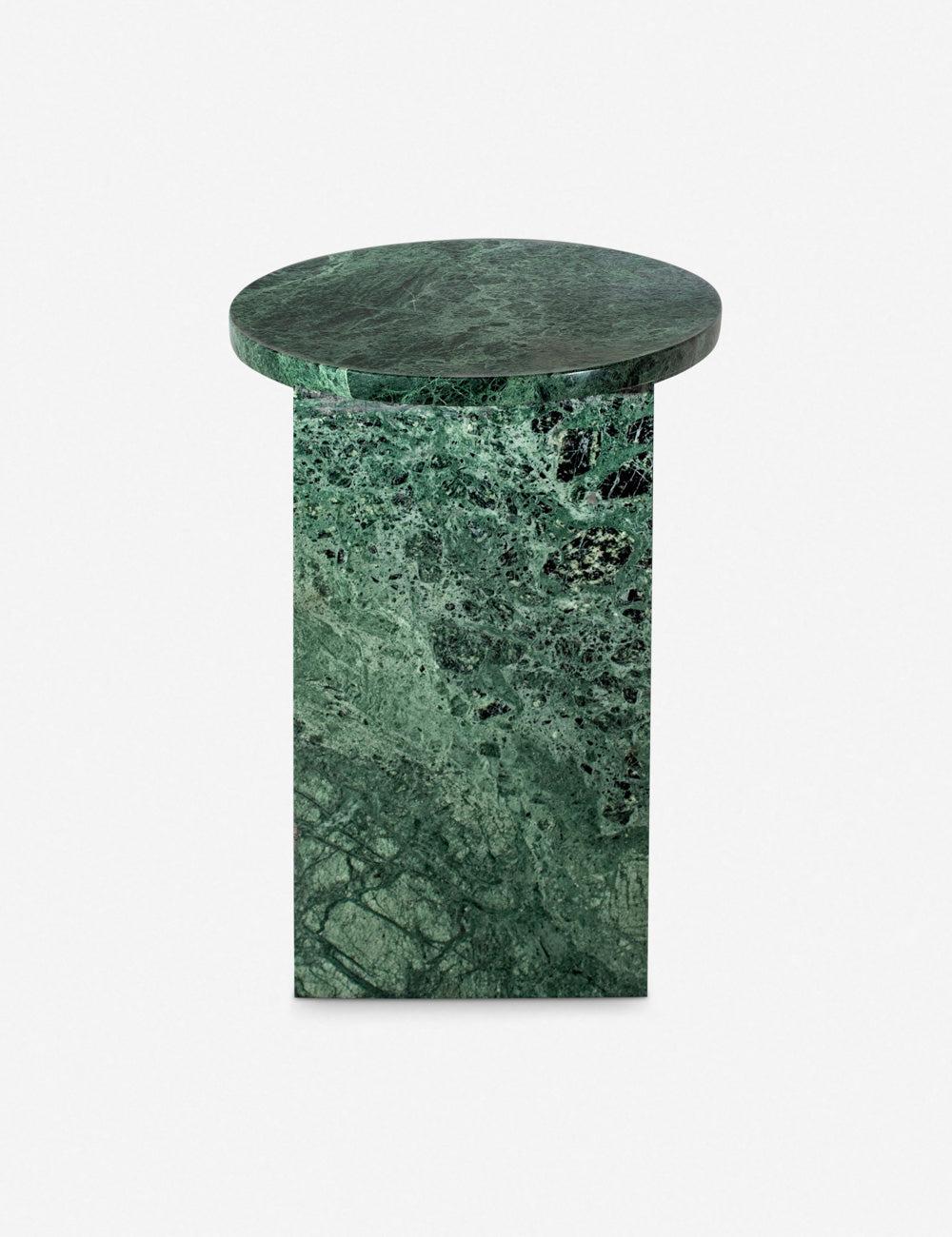 Biagio Round Side Table - Green