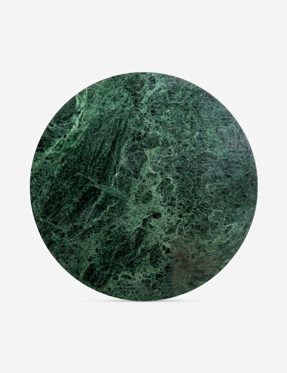 Biagio Round Side Table - Green