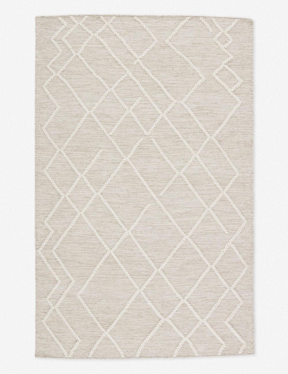Iefan Handwoven Wool-Blend Rug - 5' x 8'