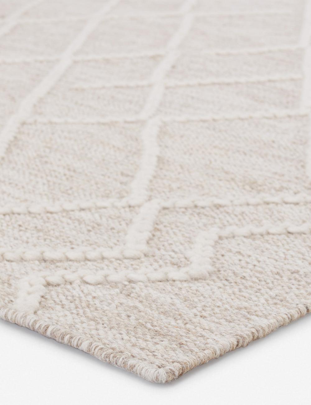 Iefan Handwoven Wool-Blend Rug - 5' x 8'