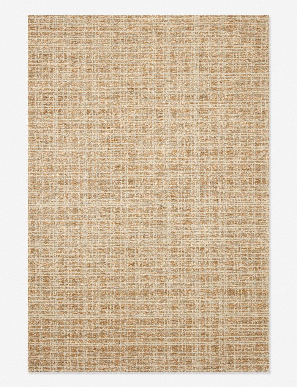 Polly Rug by Chris Loves Julia x Loloi - Straw and Ivory / 3'6" x 5'6"