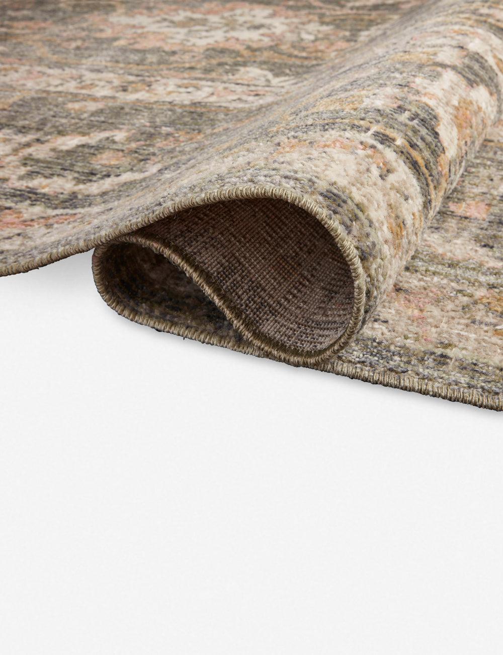Rosemarie Rug by Chris Loves Julia x Loloi - Sage and Blush / 2'7" x 8' Runner