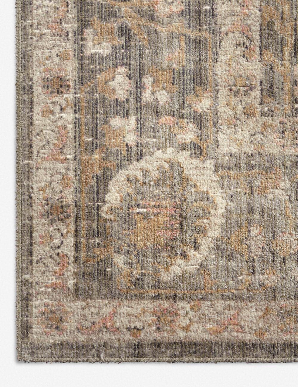 Rosemarie Rug by Chris Loves Julia x Loloi - Sage and Blush / 2'7" x 8' Runner