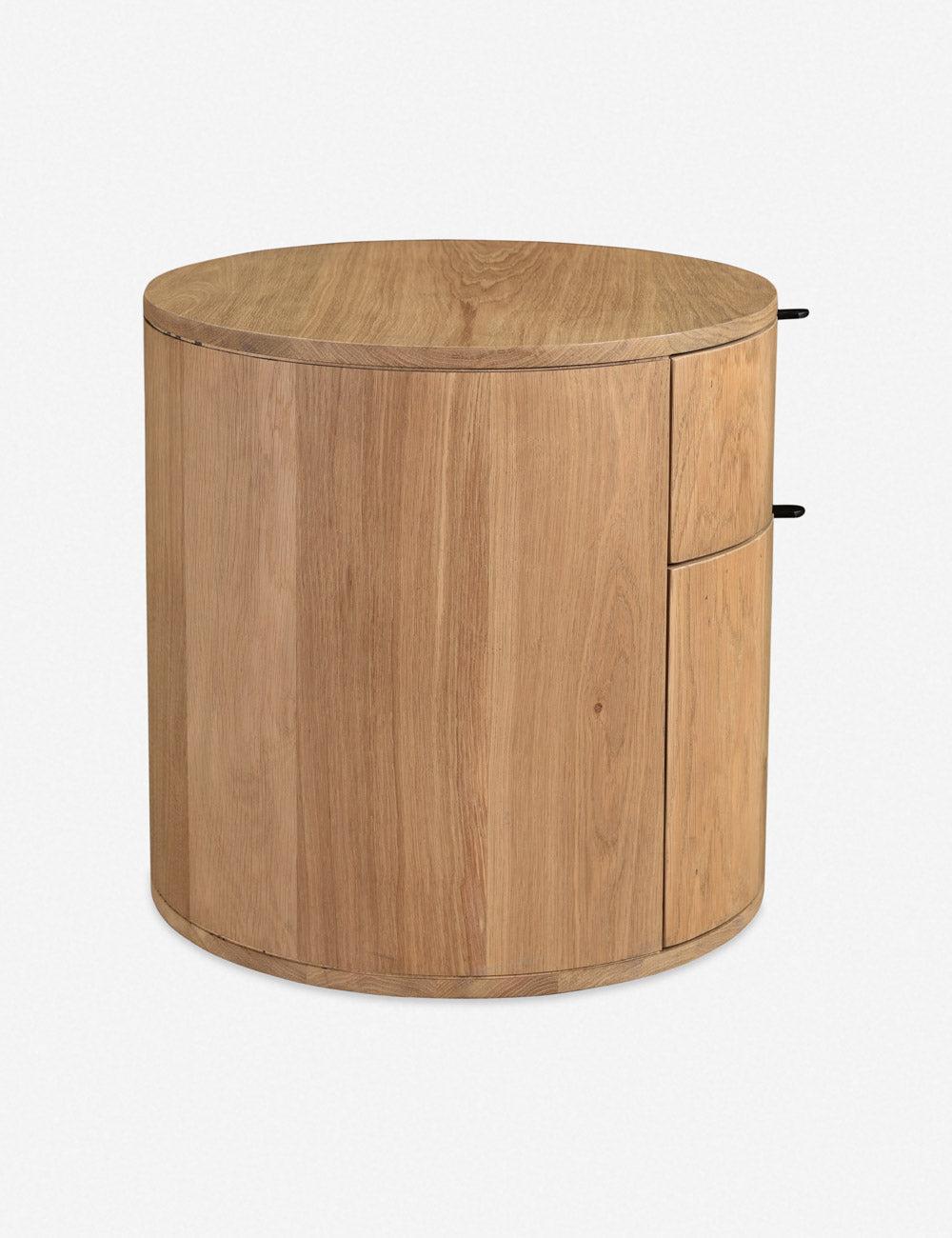 Kono 2-Drawer Nightstand - Natural