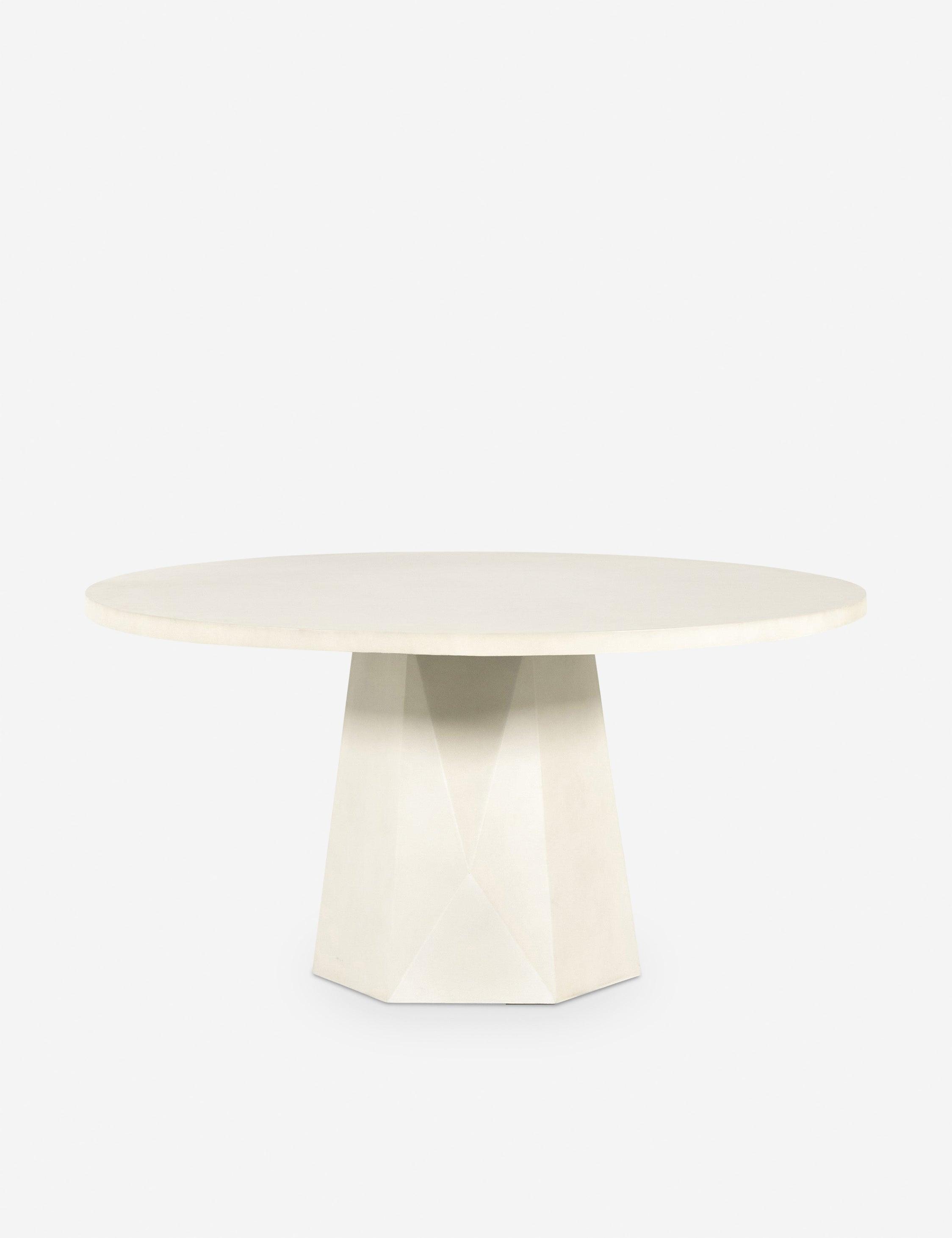 Schuller Indoor / Outdoor Round Dining Table - White