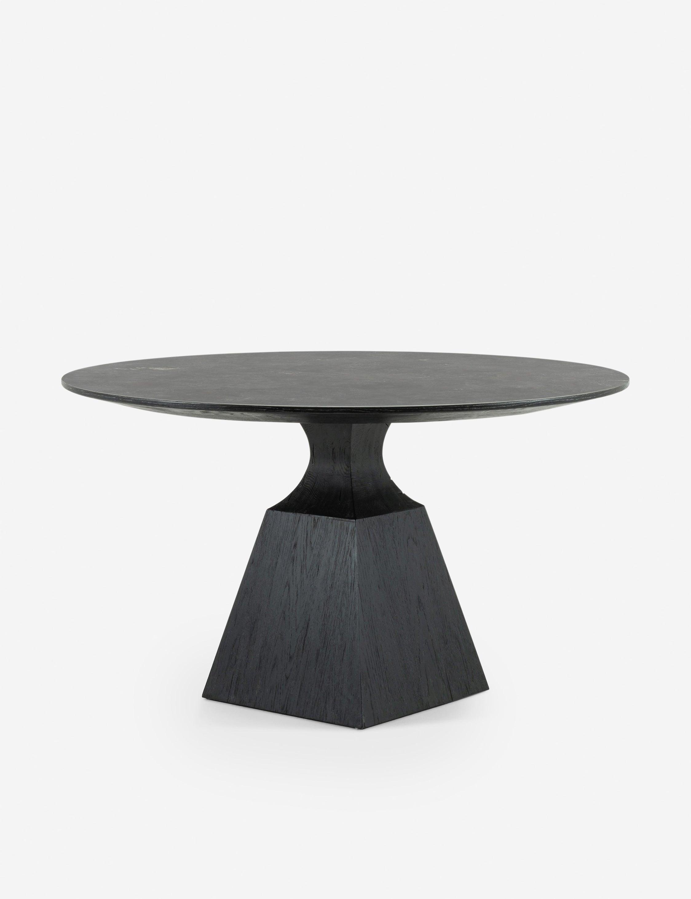 Shanay Round Dining Table - Bluestone