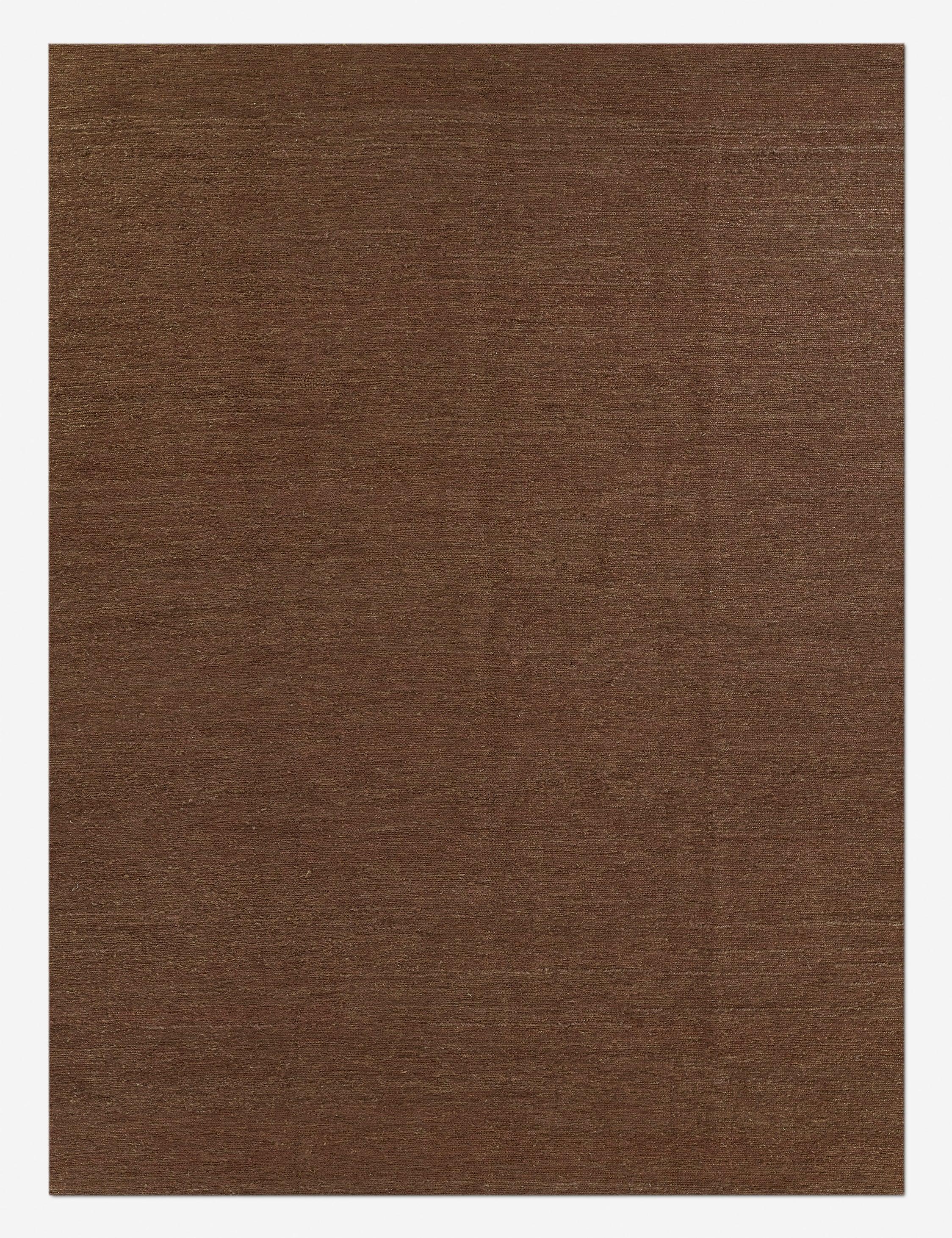 Torquay Handwoven Jute Rug by Pure Salt x Momeni - Walnut / 6'3" x 9'