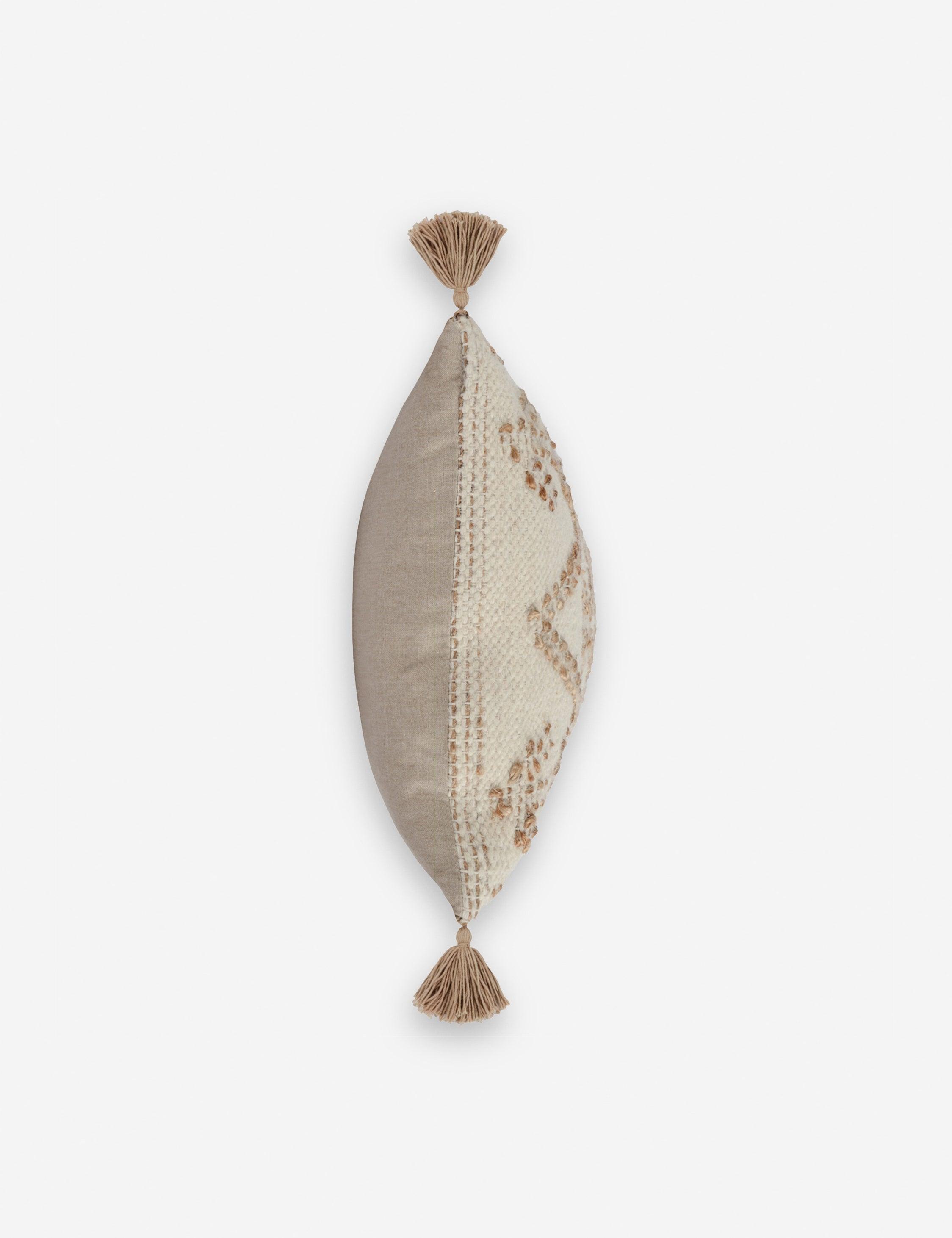 Izan Pillow - Ivory / 16" x 36"