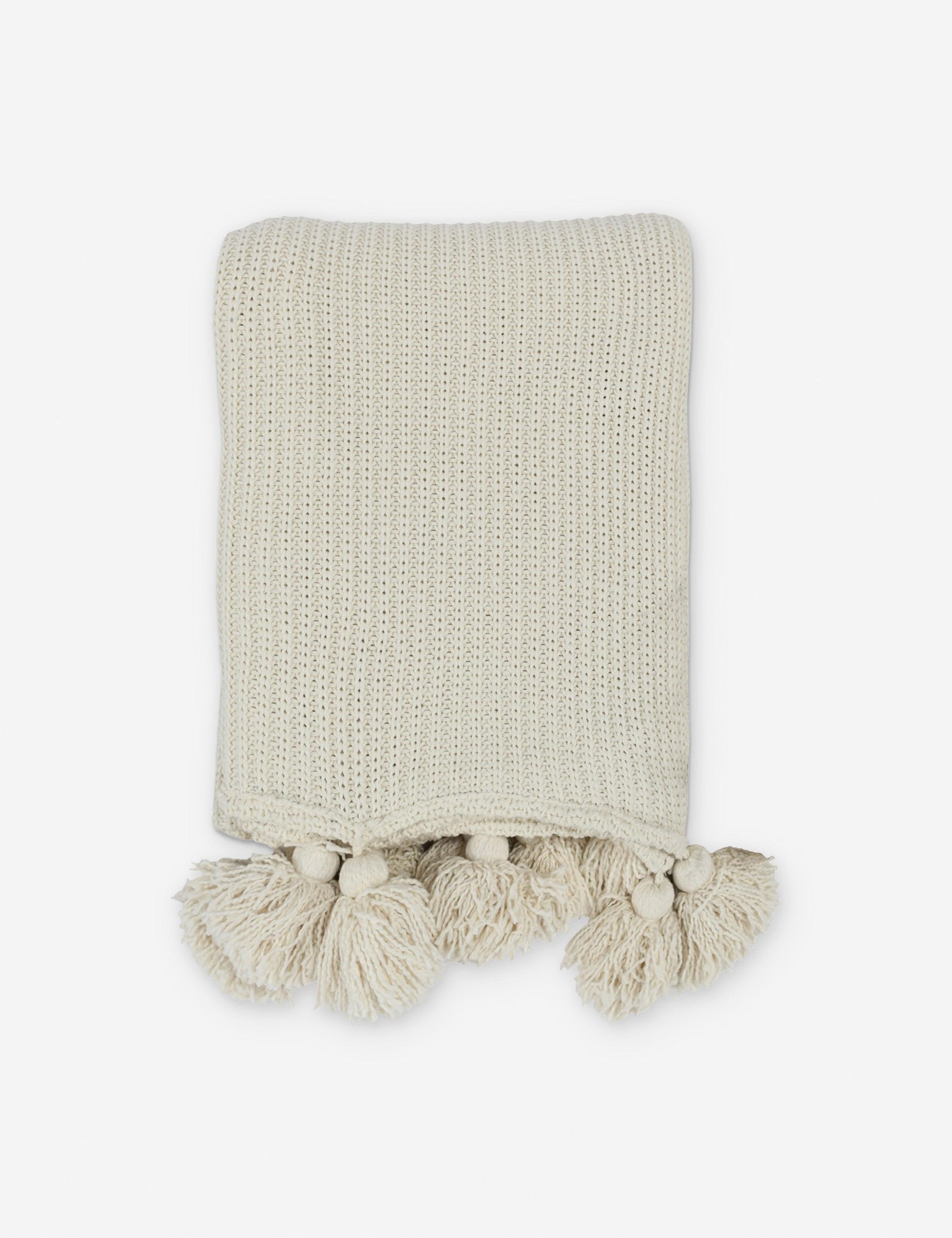 Portia Throw - Ivory / 50" x 70"