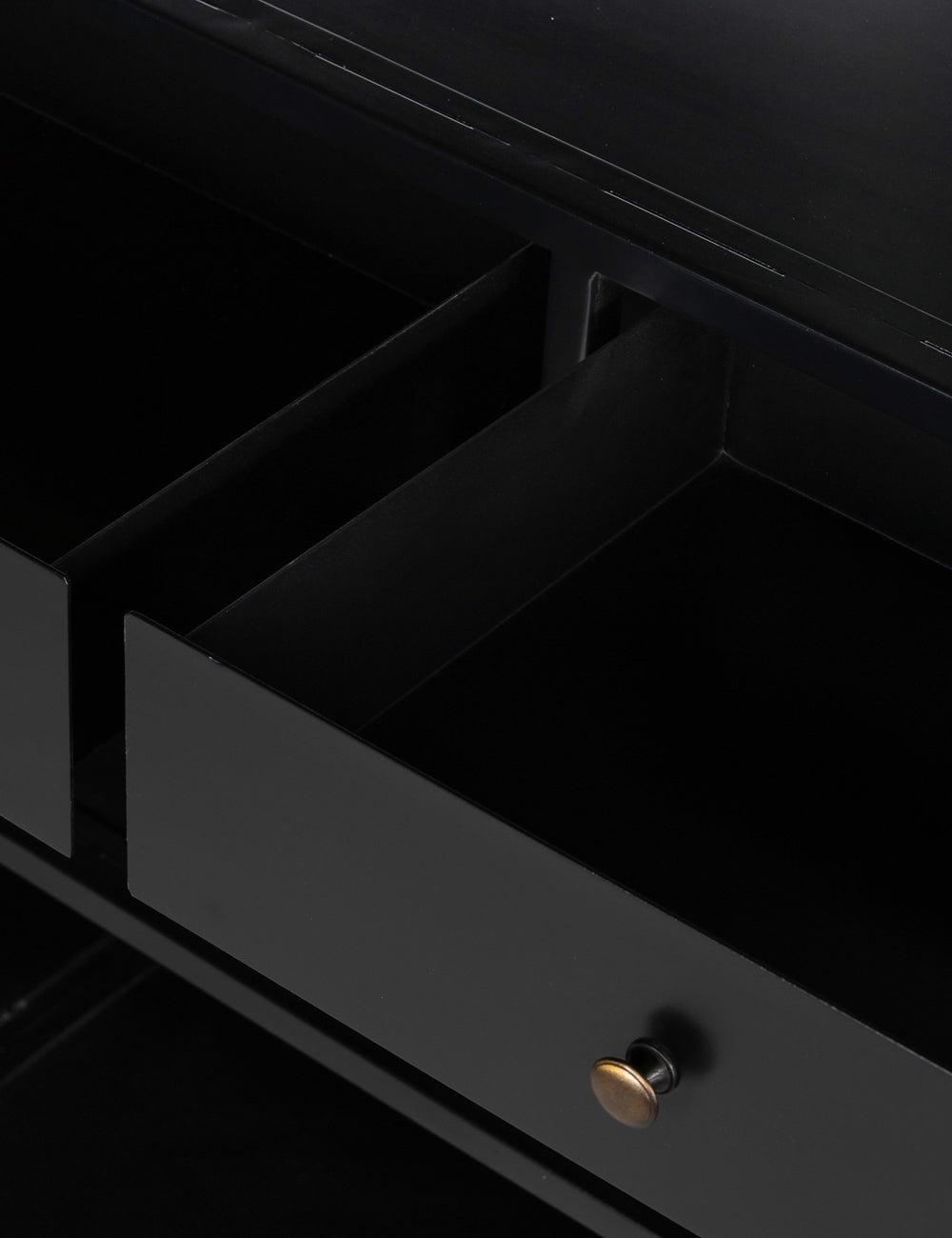 Malcom Small Curio Cabinet - Black