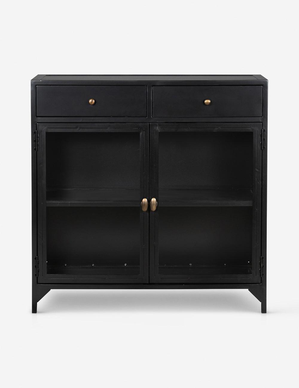 Malcom Small Curio Cabinet - Black