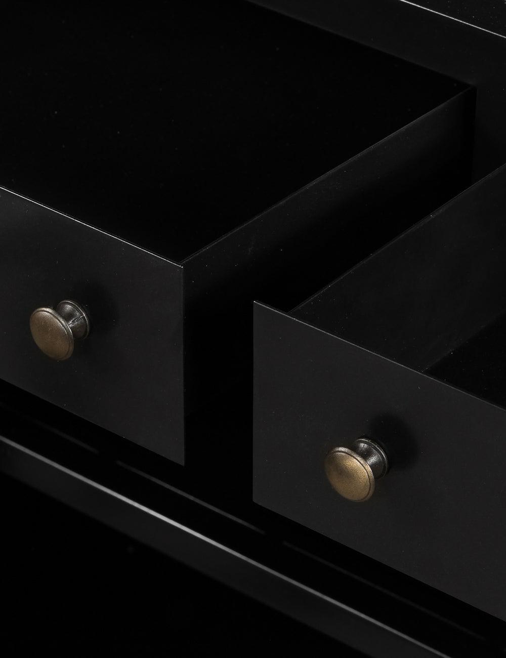 Malcom Media Console - Black