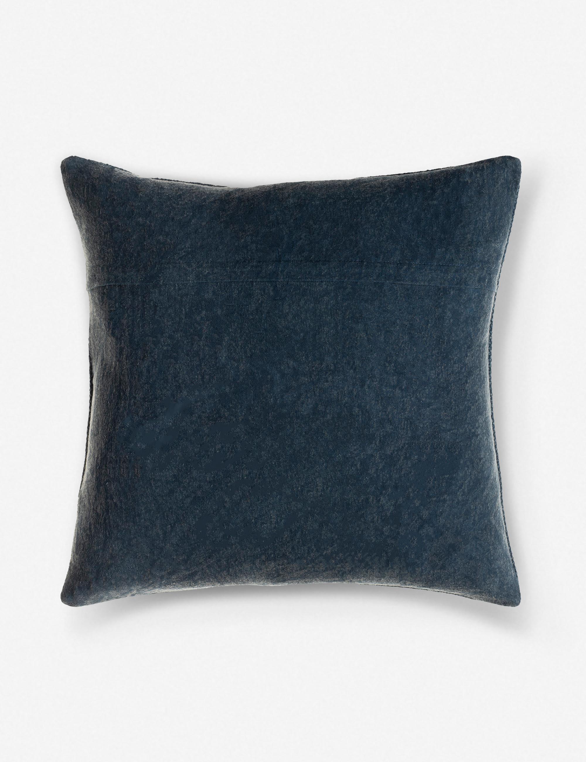 Angie Pillow - Blue / 18" x 18" / Down
